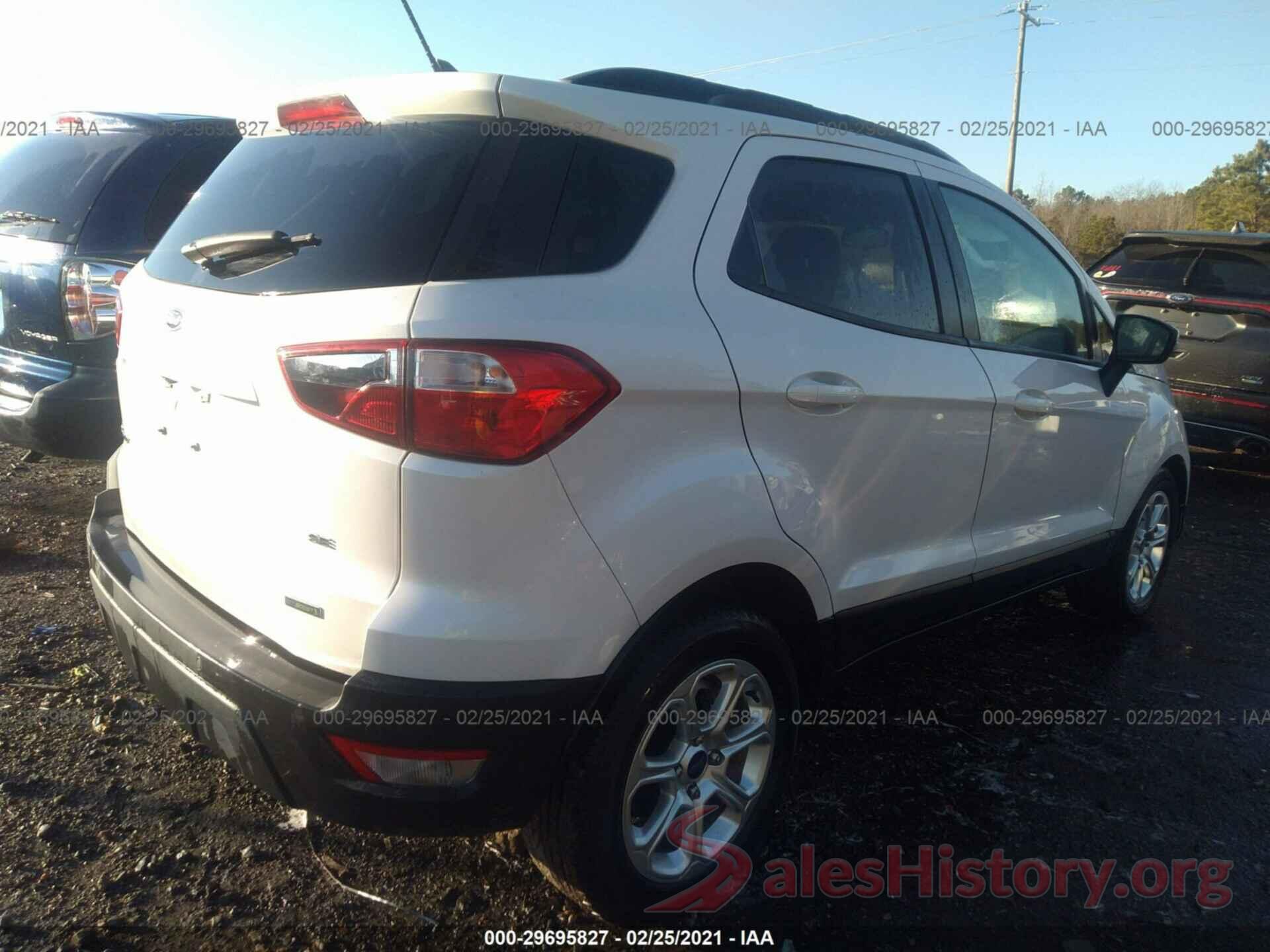 MAJ3S2GE9KC266239 2019 FORD ECOSPORT