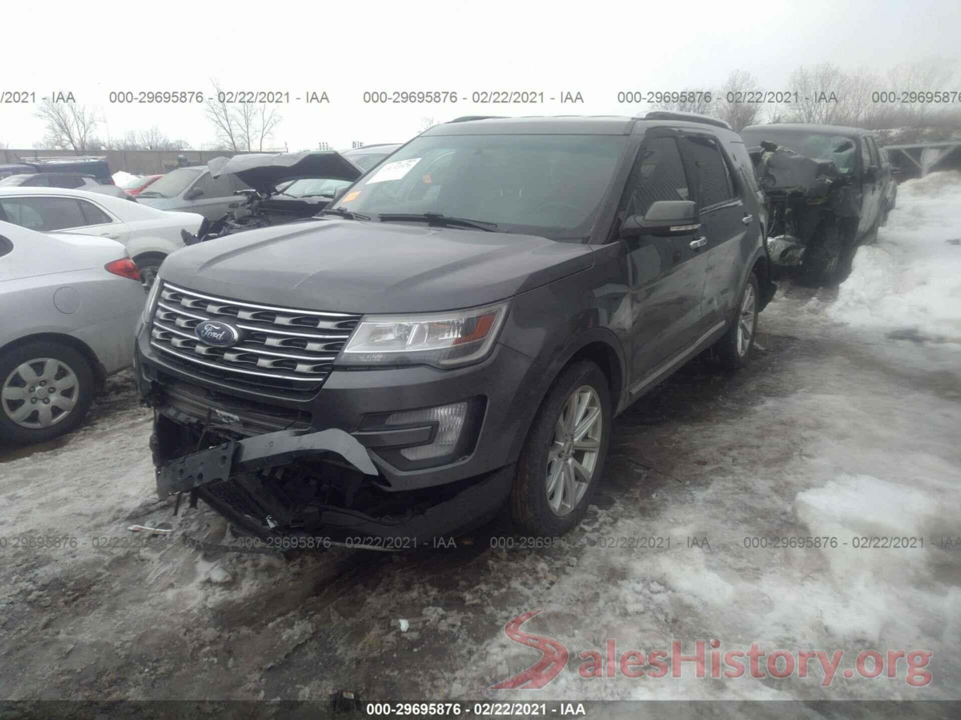 1FM5K8F87GGB88489 2016 FORD EXPLORER