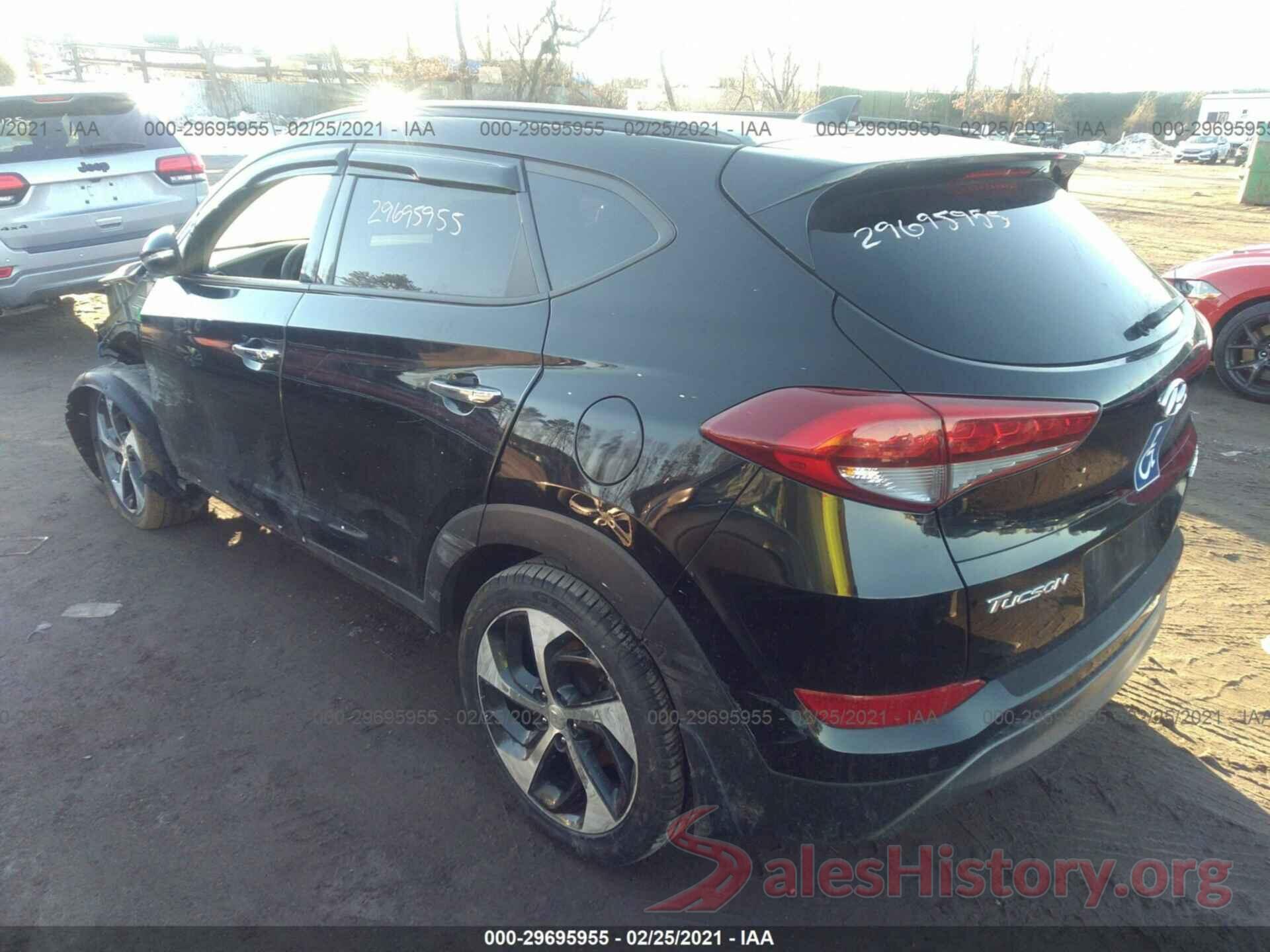 KM8J3CA21GU254165 2016 HYUNDAI TUCSON