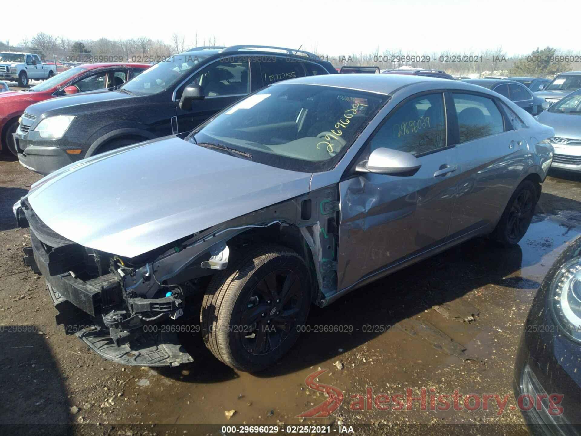 5NPLM4AG9MH002164 2021 HYUNDAI ELANTRA