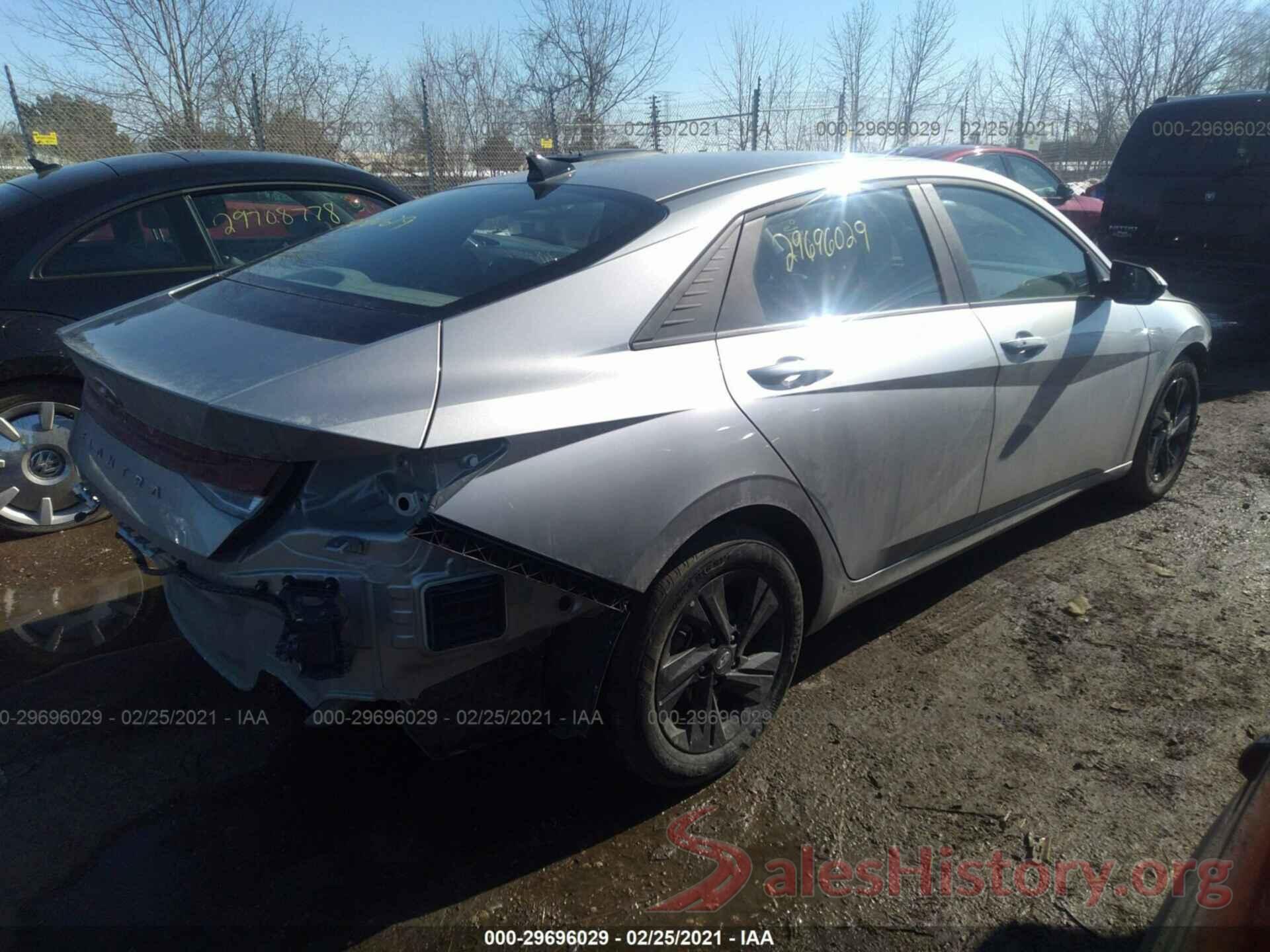 5NPLM4AG9MH002164 2021 HYUNDAI ELANTRA