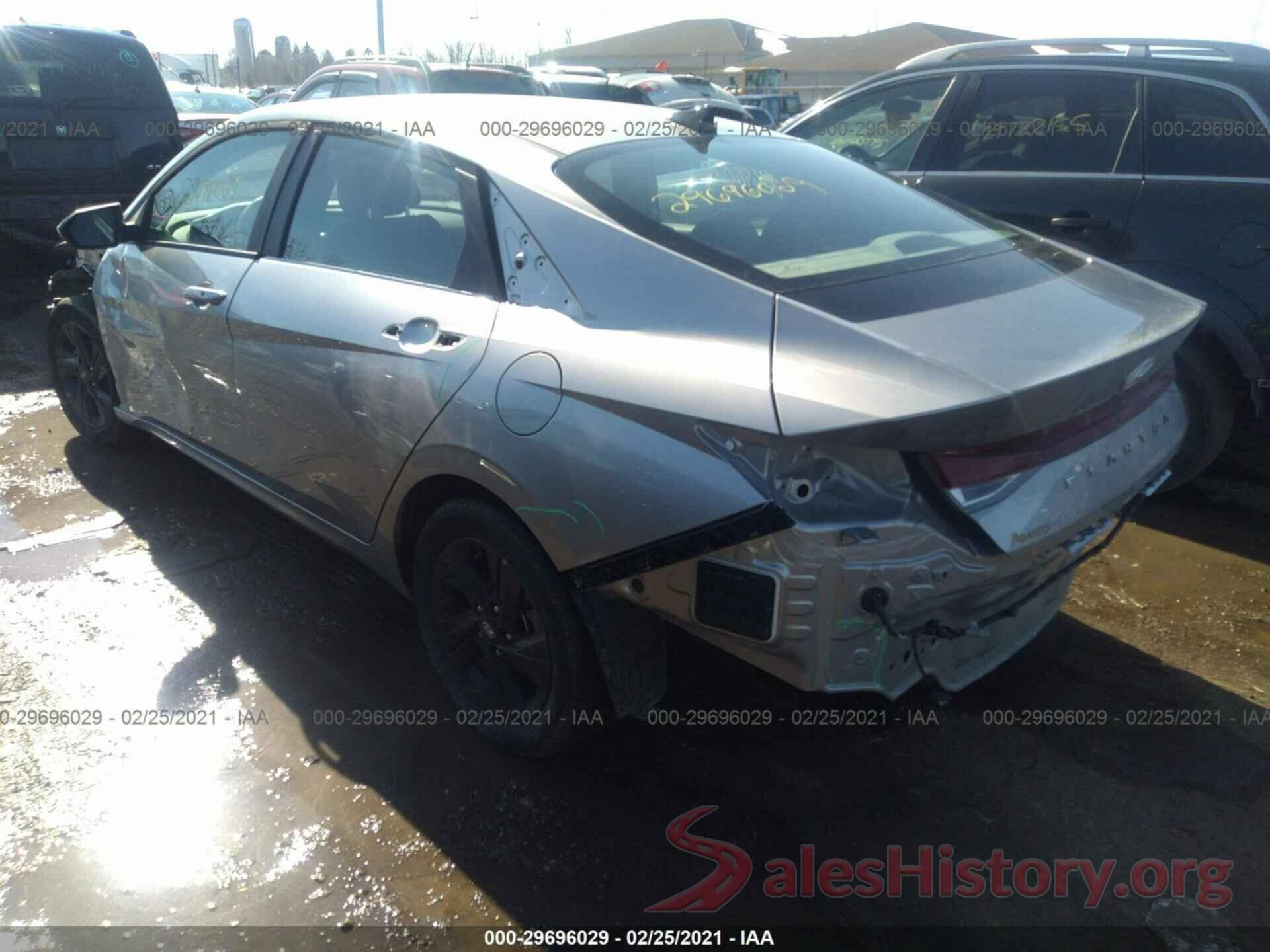 5NPLM4AG9MH002164 2021 HYUNDAI ELANTRA