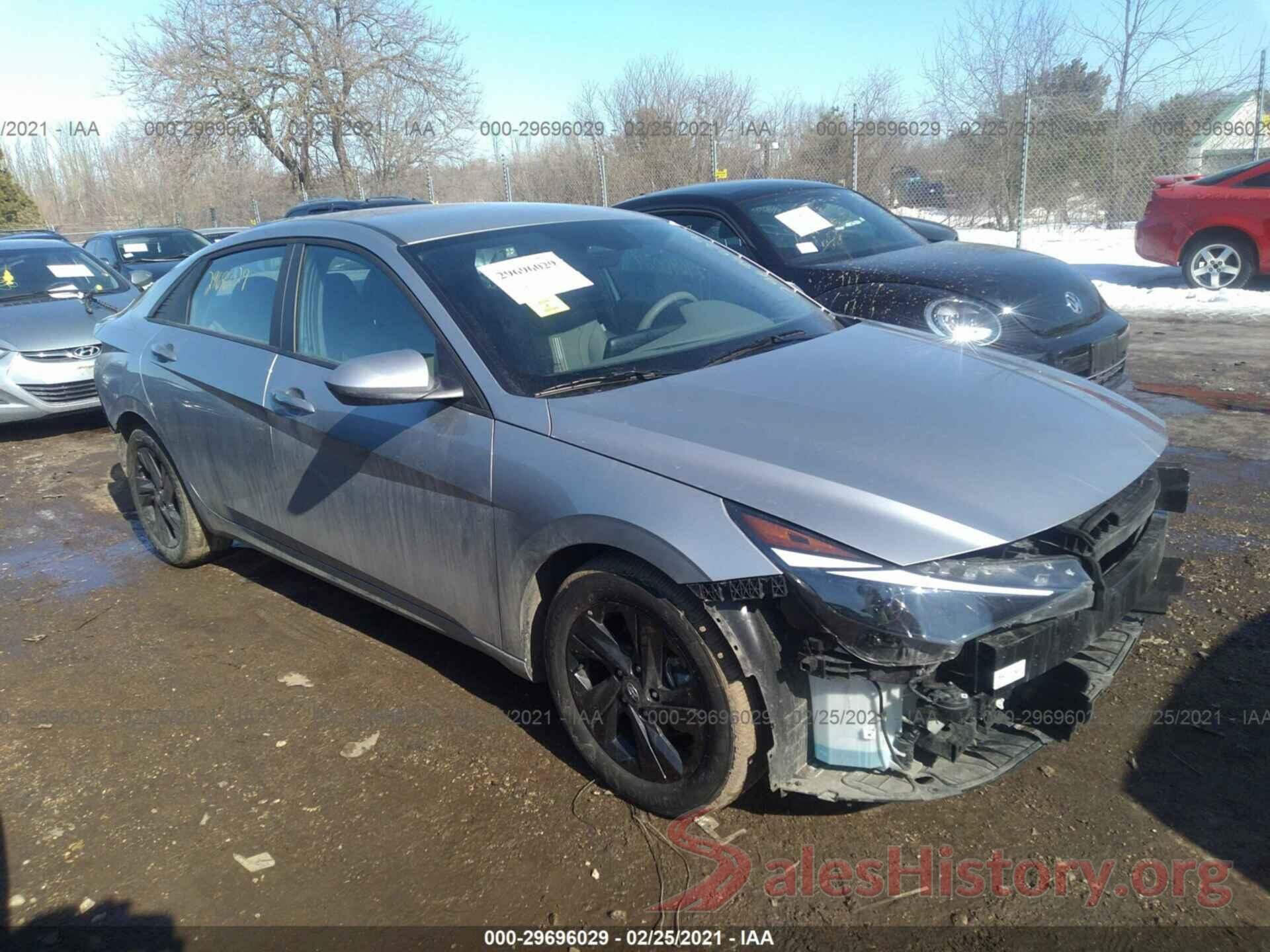 5NPLM4AG9MH002164 2021 HYUNDAI ELANTRA