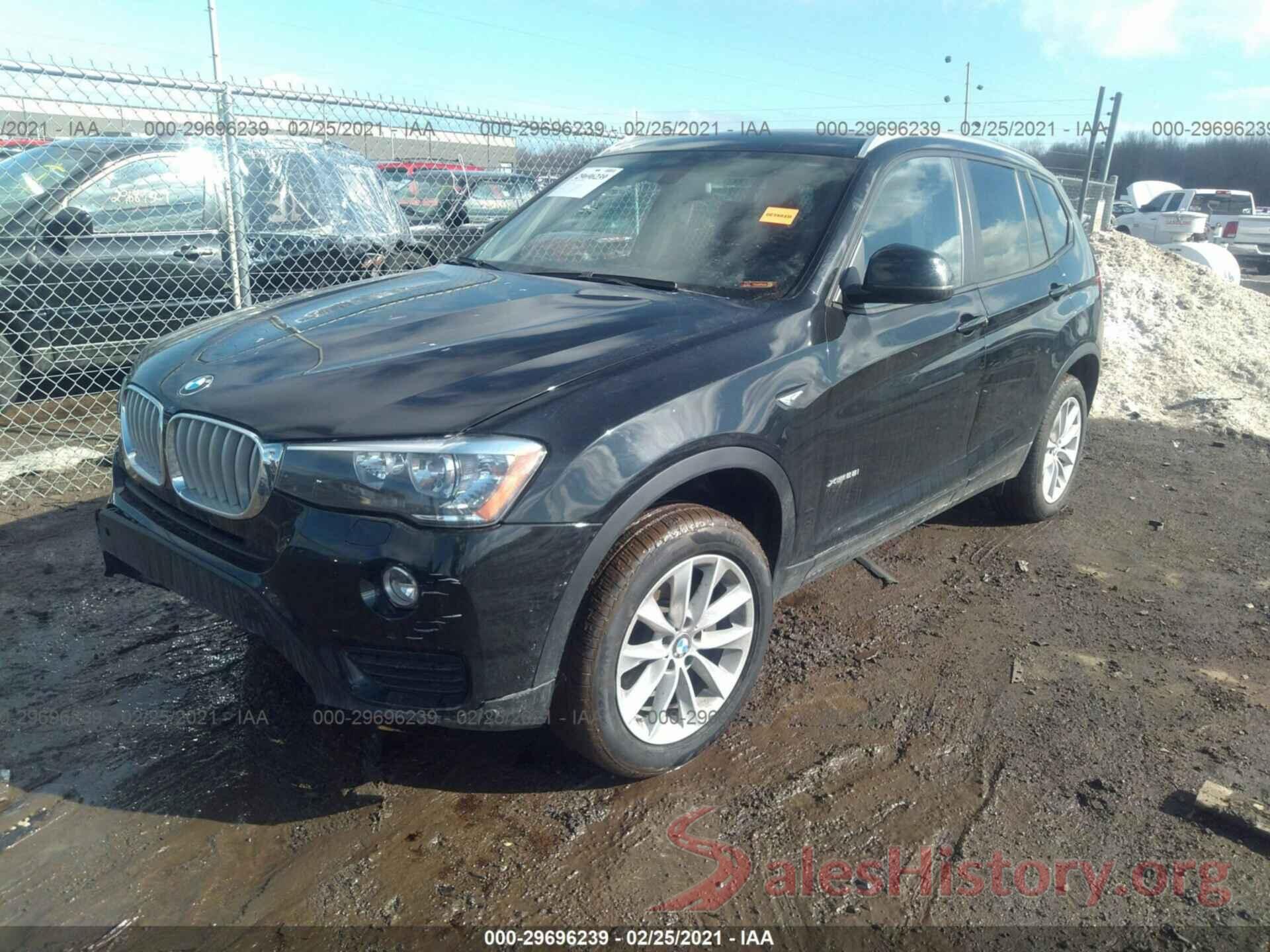 5UXWX9C30H0W79018 2017 BMW X3