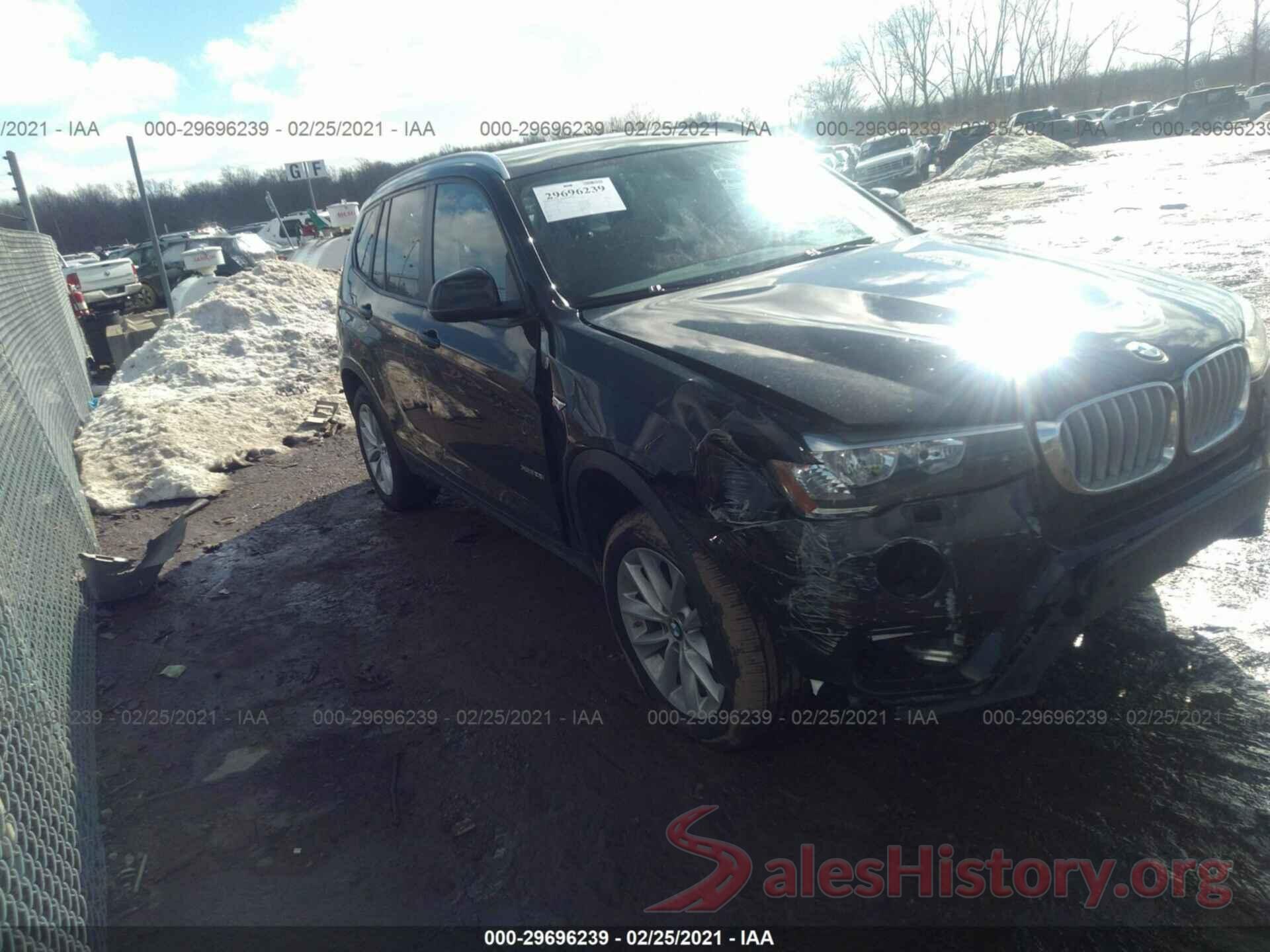 5UXWX9C30H0W79018 2017 BMW X3