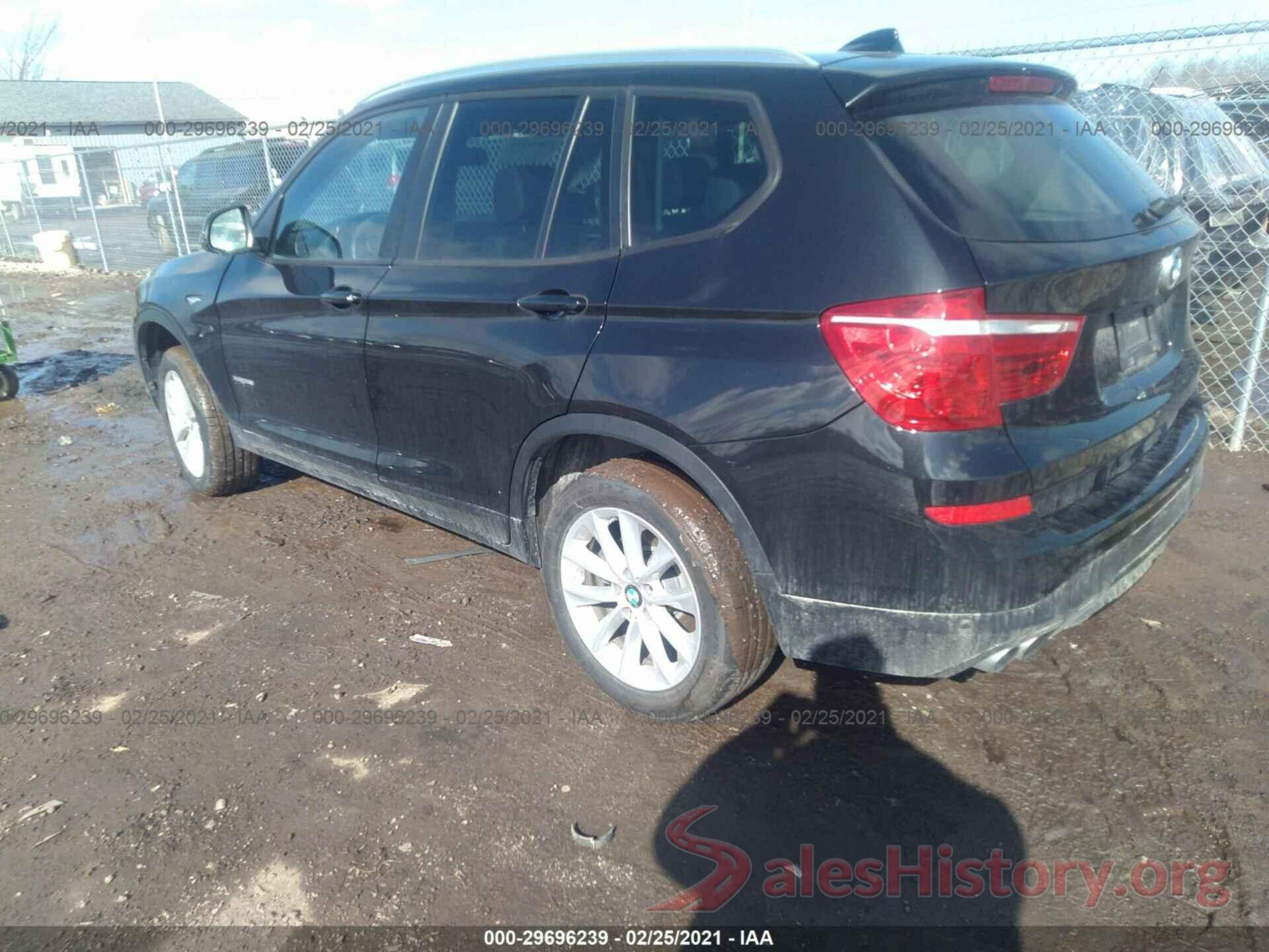 5UXWX9C30H0W79018 2017 BMW X3