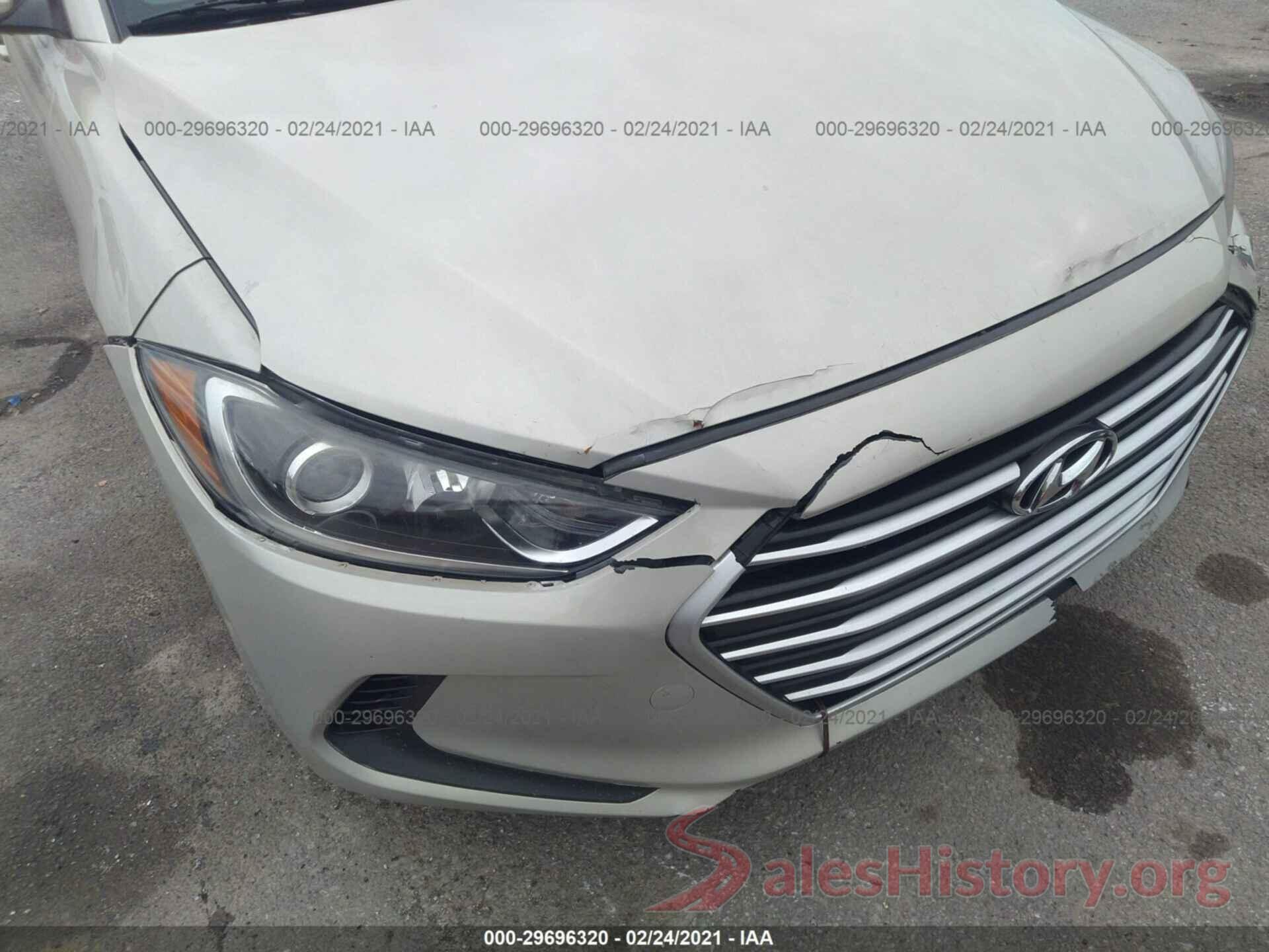 KMHD84LF4HU073552 2017 HYUNDAI ELANTRA