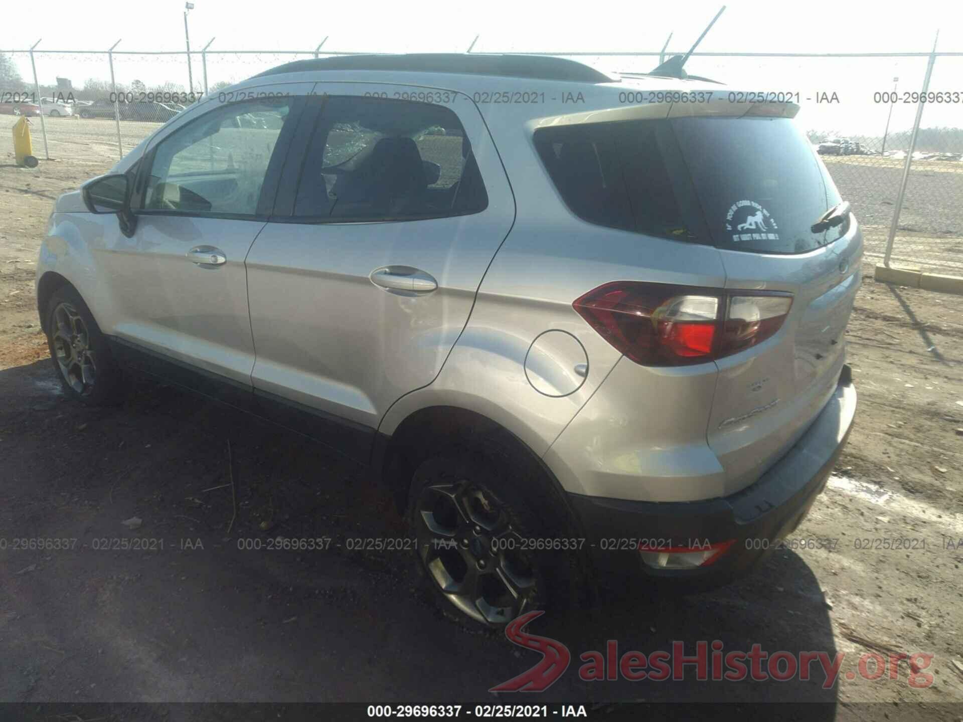 MAJ6P1CL0JC205552 2018 FORD ECOSPORT