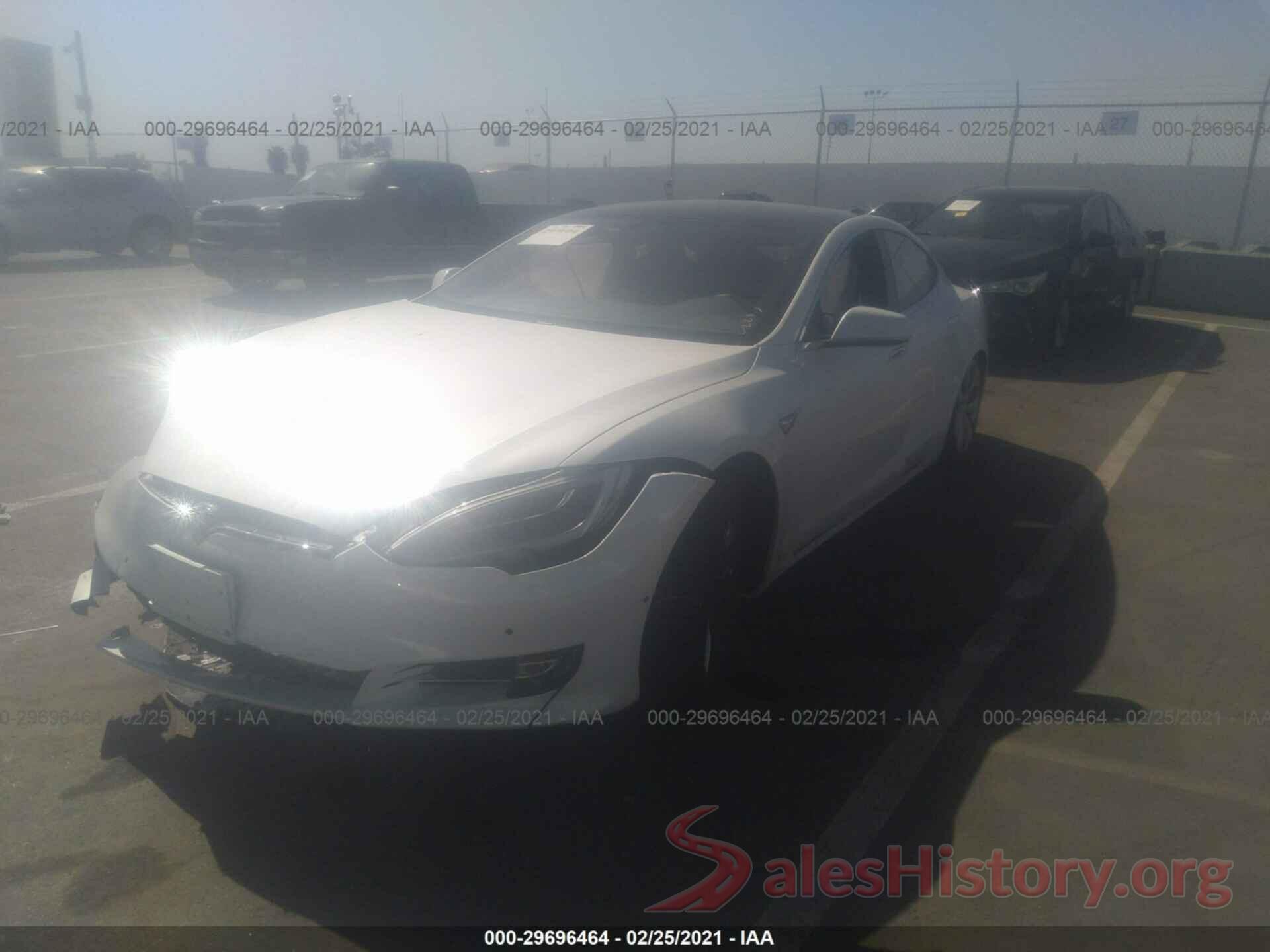 5YJSA1E29LF390530 2020 TESLA MODEL S