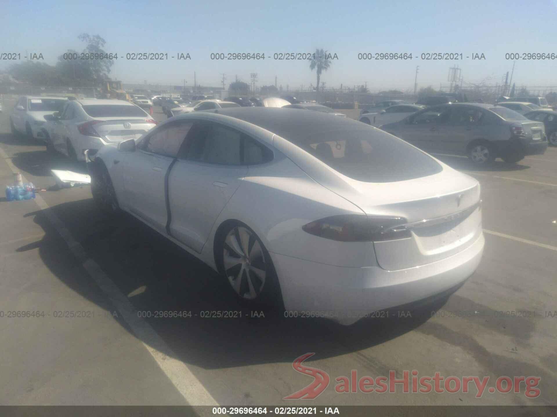 5YJSA1E29LF390530 2020 TESLA MODEL S