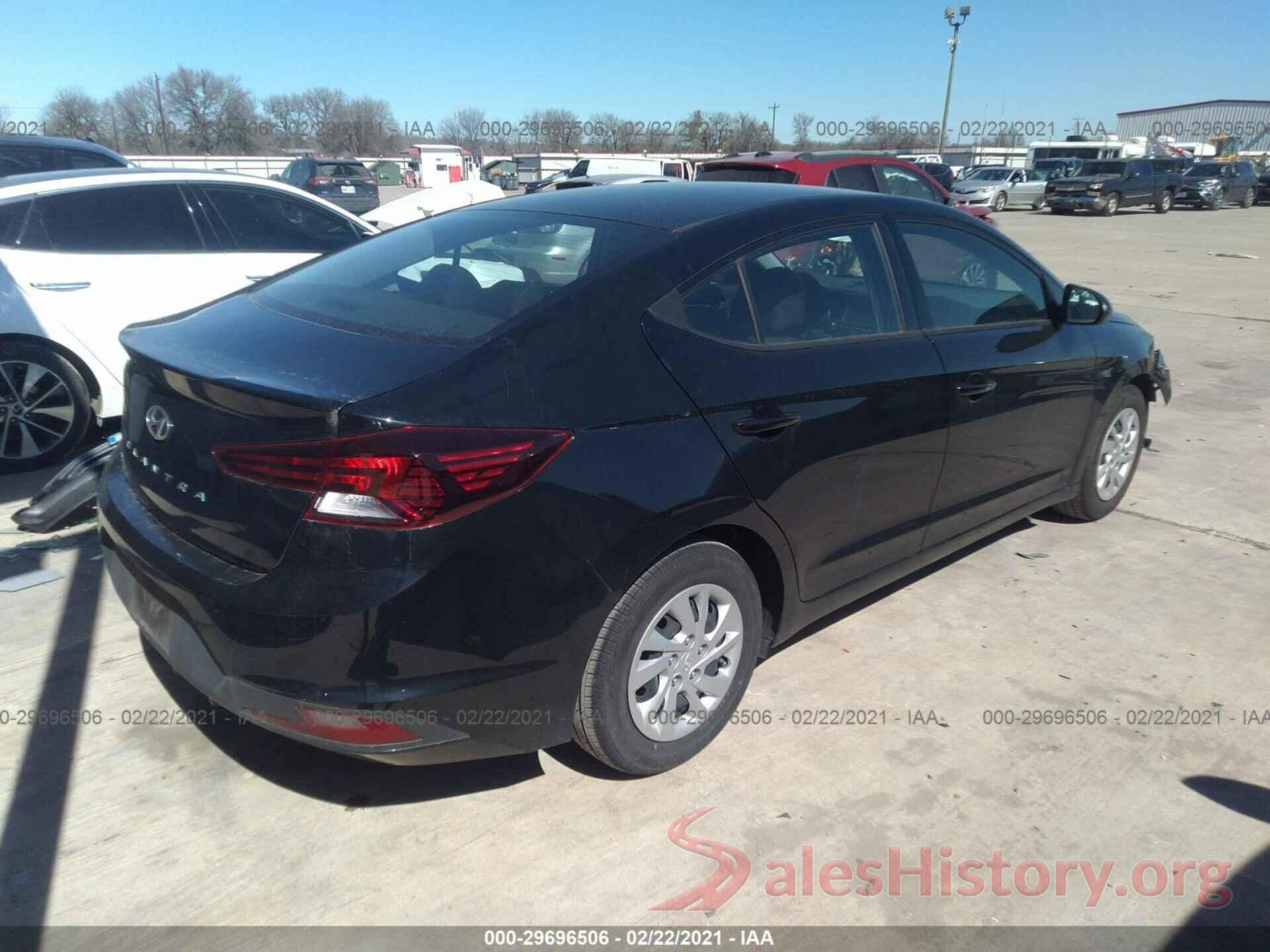 5NPD74LF5LH524188 2020 HYUNDAI ELANTRA