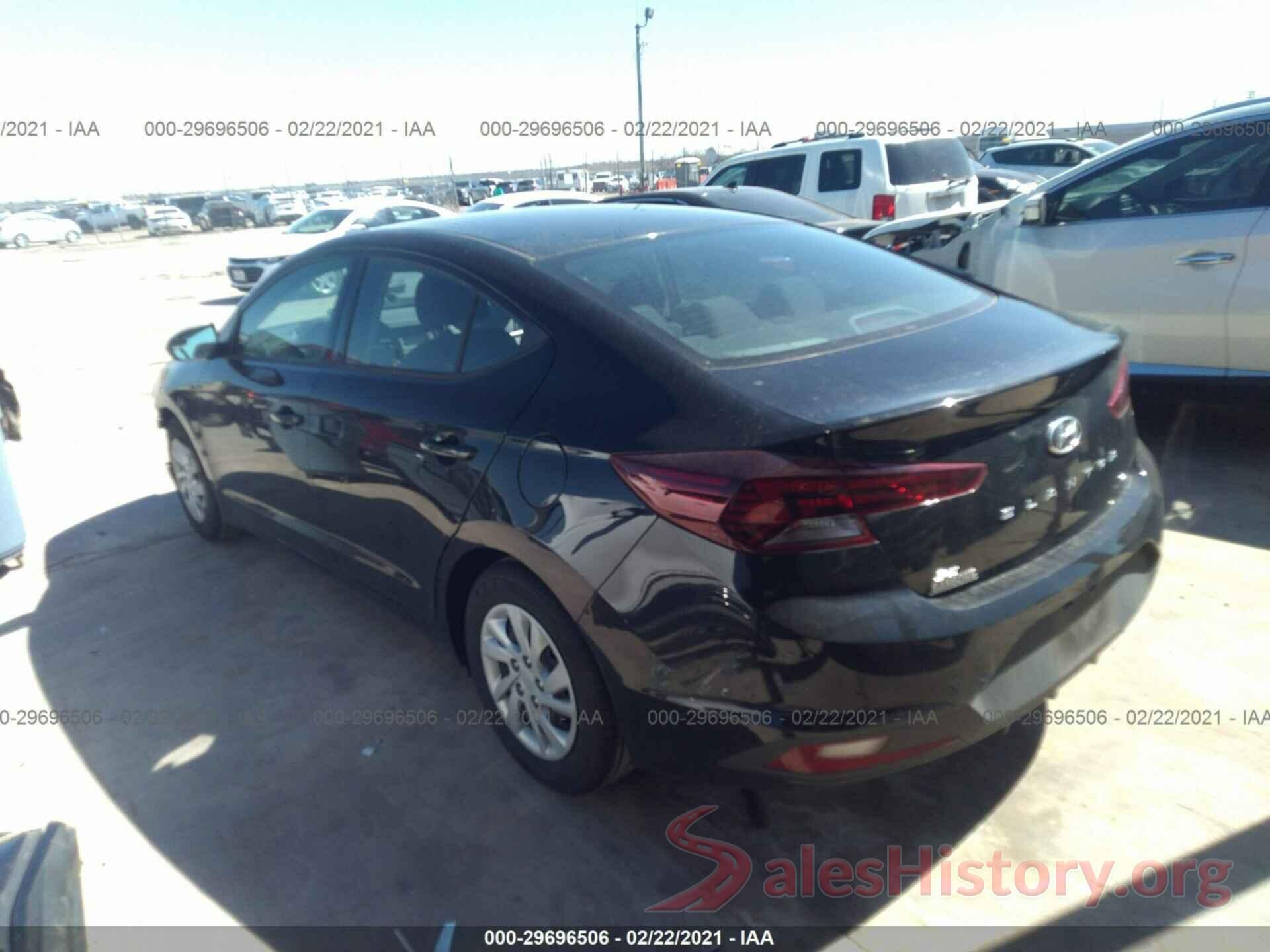 5NPD74LF5LH524188 2020 HYUNDAI ELANTRA