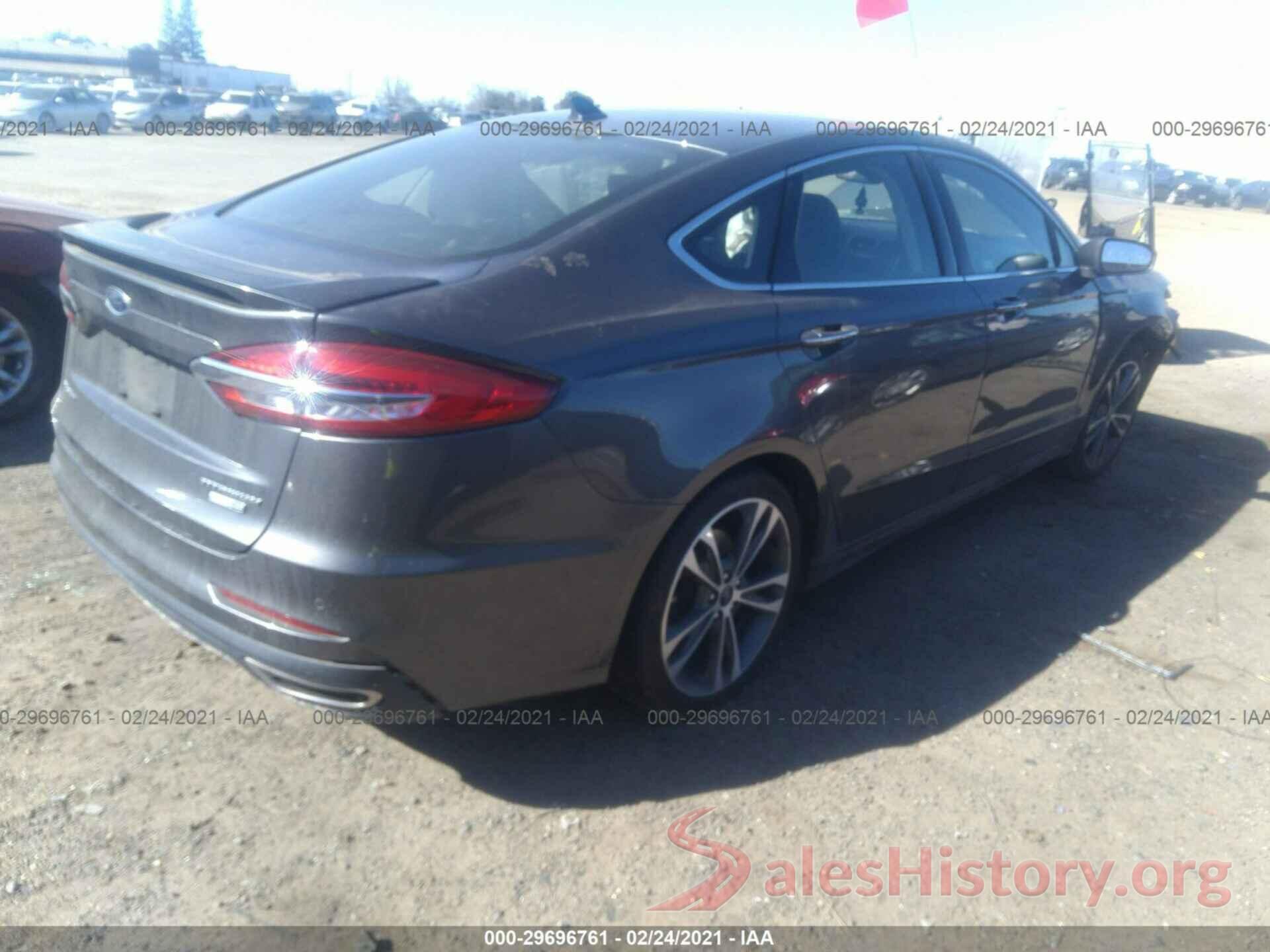 3FA6P0D94KR182292 2019 FORD FUSION