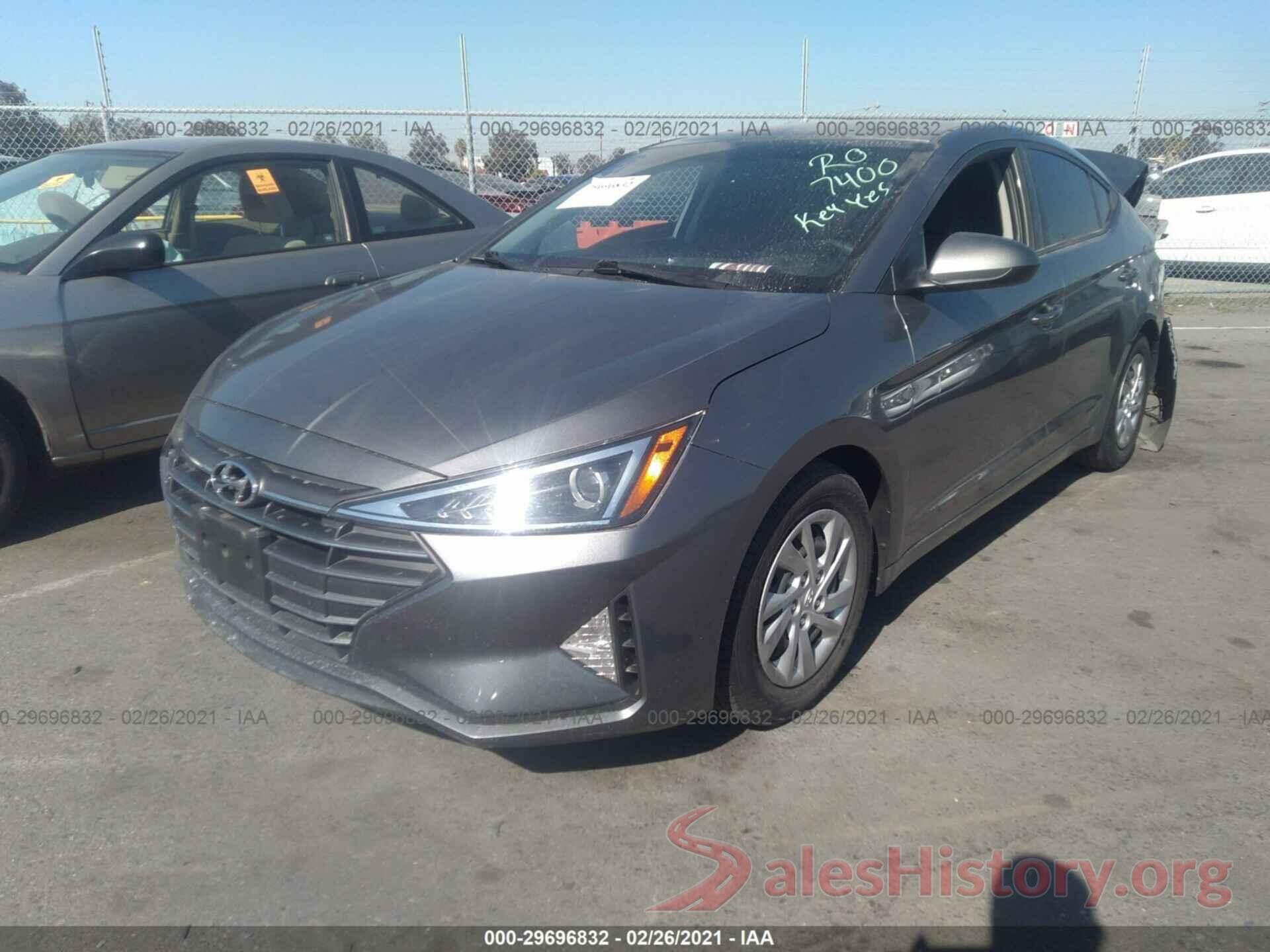 5NPD74LF3KH452664 2019 HYUNDAI ELANTRA