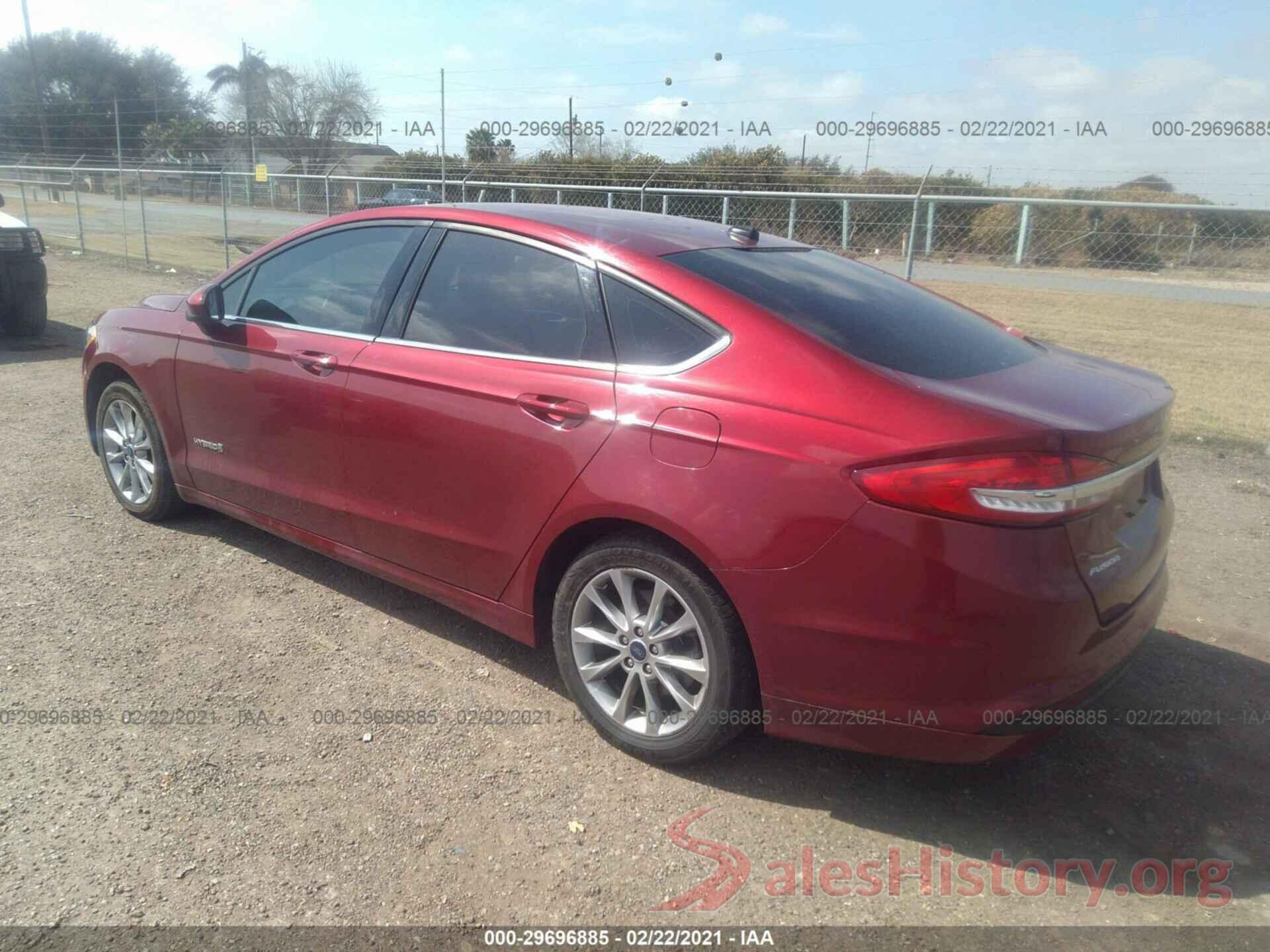 3FA6P0LUXHR383712 2017 FORD FUSION