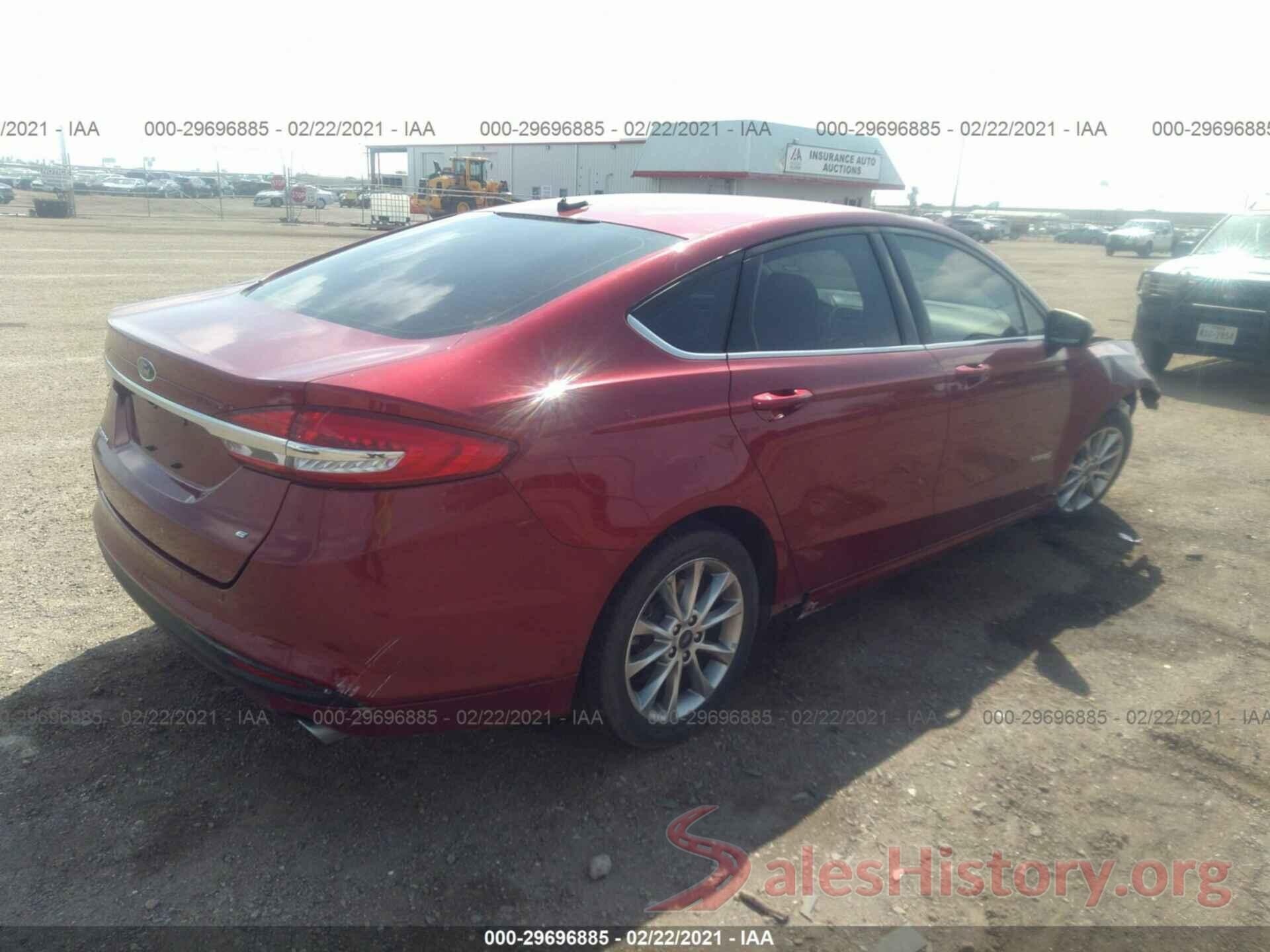 3FA6P0LUXHR383712 2017 FORD FUSION