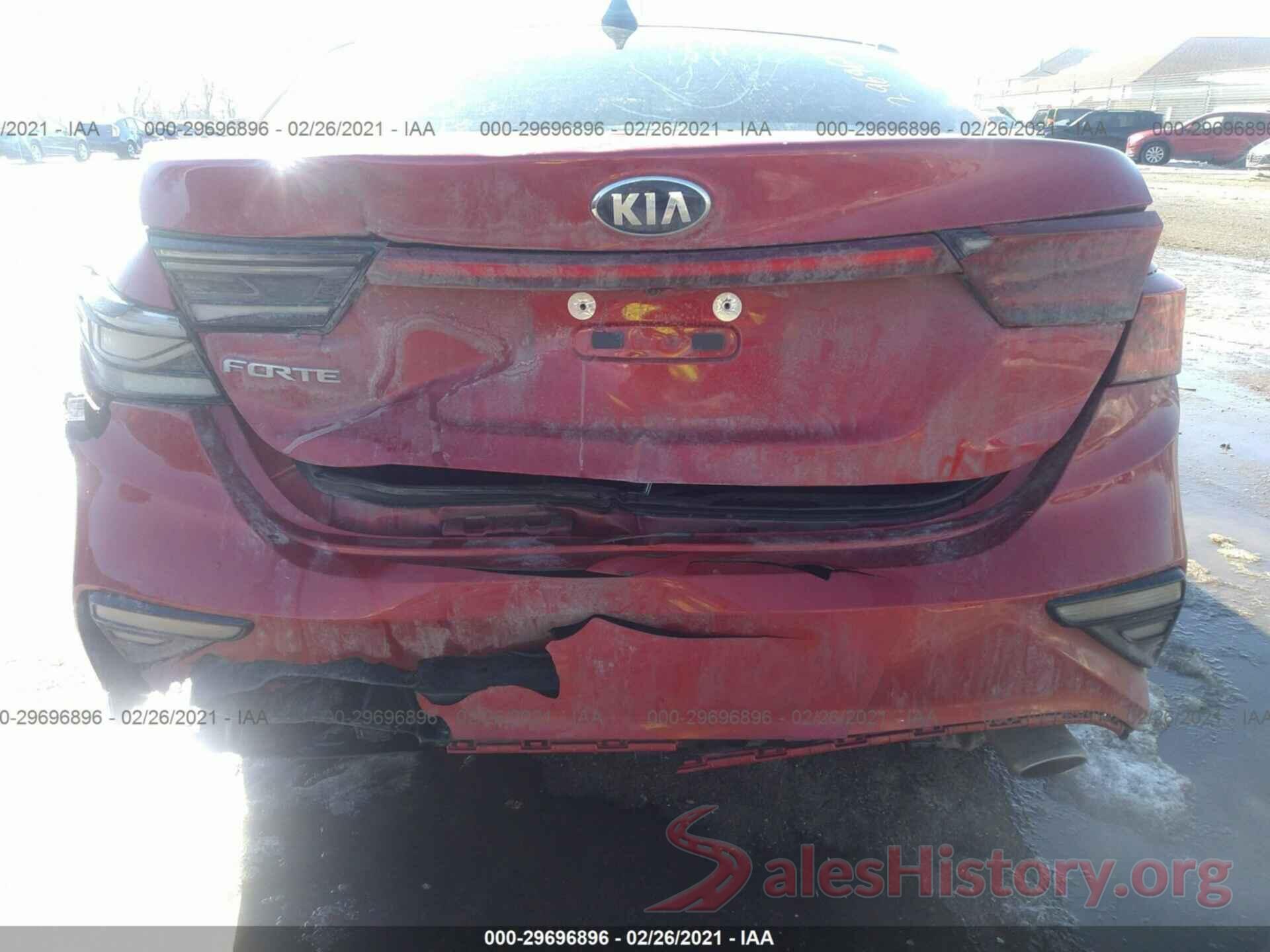 3KPF24ADXLE201414 2020 KIA FORTE