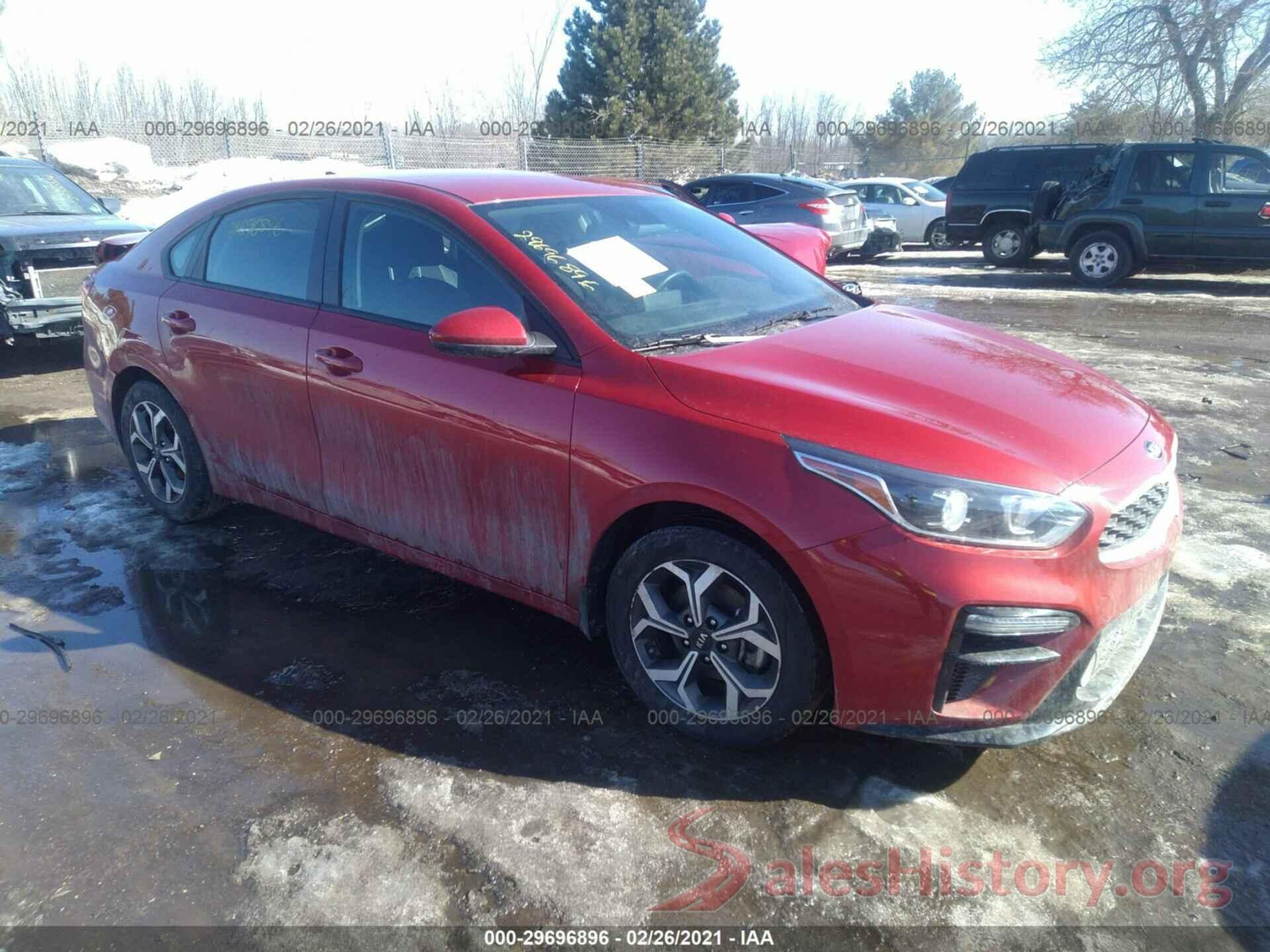 3KPF24ADXLE201414 2020 KIA FORTE