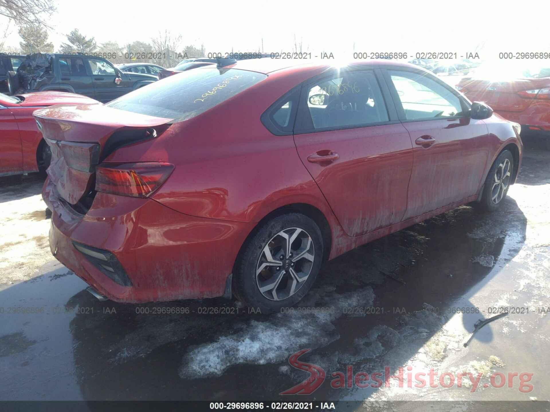 3KPF24ADXLE201414 2020 KIA FORTE