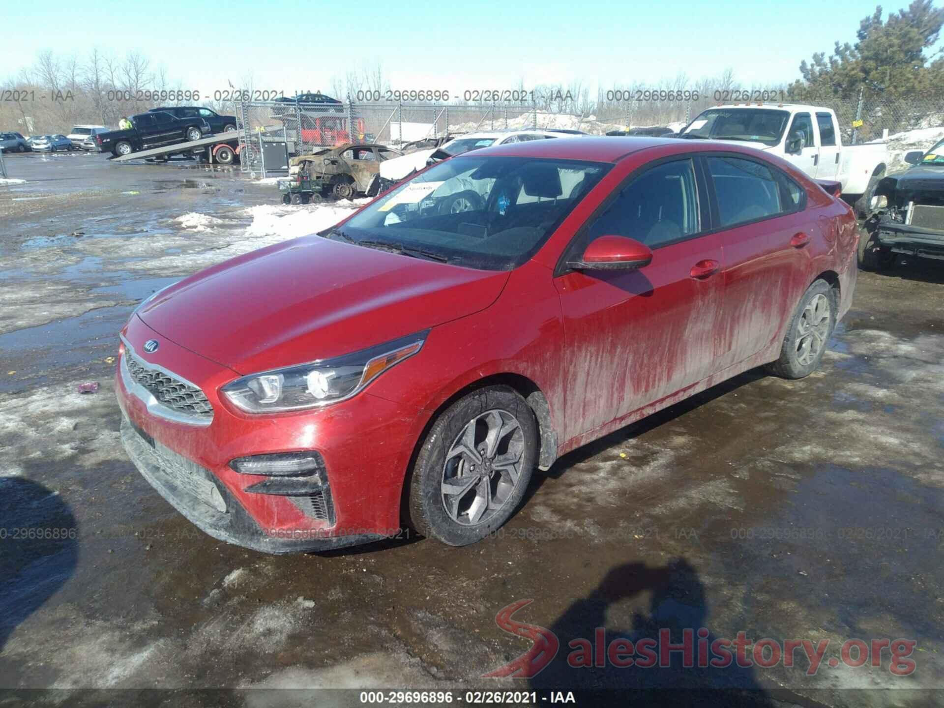 3KPF24ADXLE201414 2020 KIA FORTE