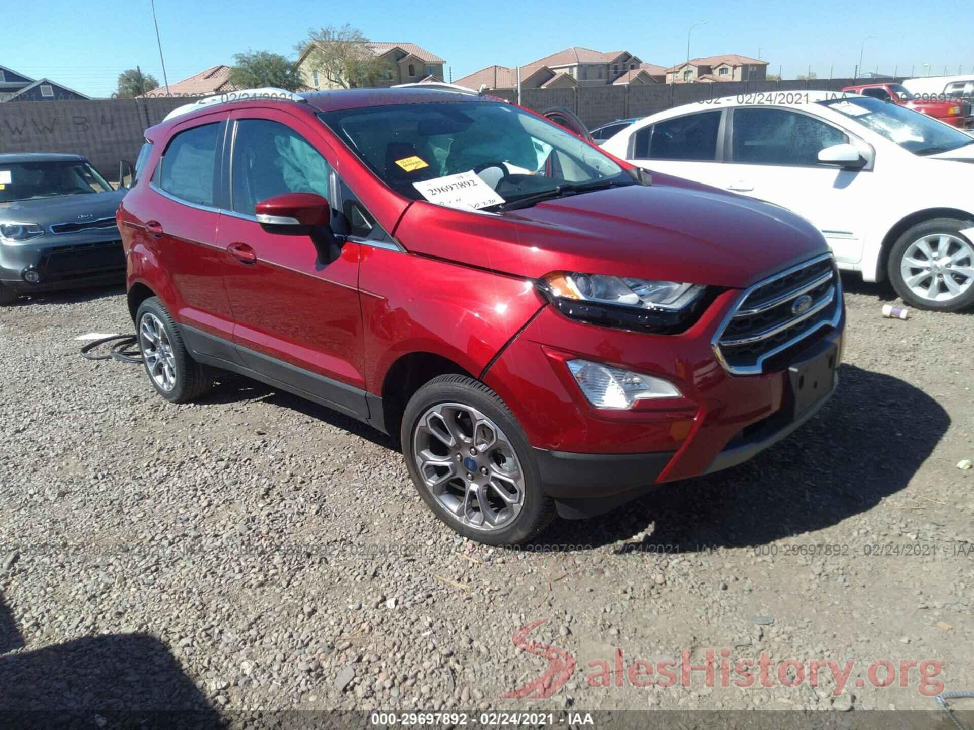 MAJ3P1VE6JC177273 2018 FORD ECOSPORT