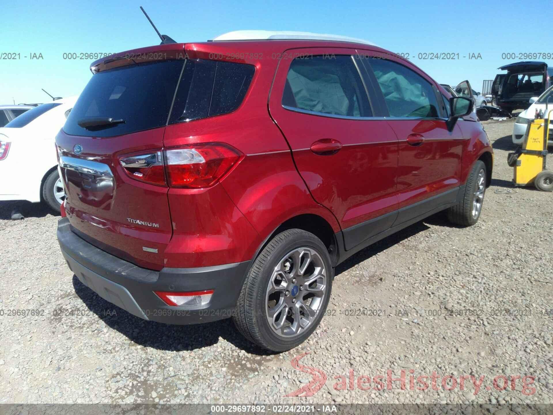 MAJ3P1VE6JC177273 2018 FORD ECOSPORT