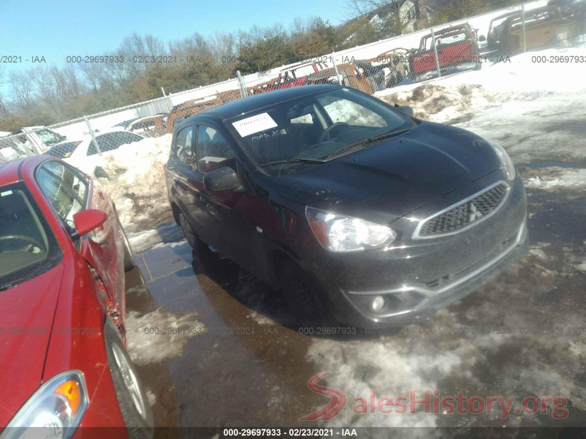 ML32A3HJ0KH015058 2019 MITSUBISHI MIRAGE