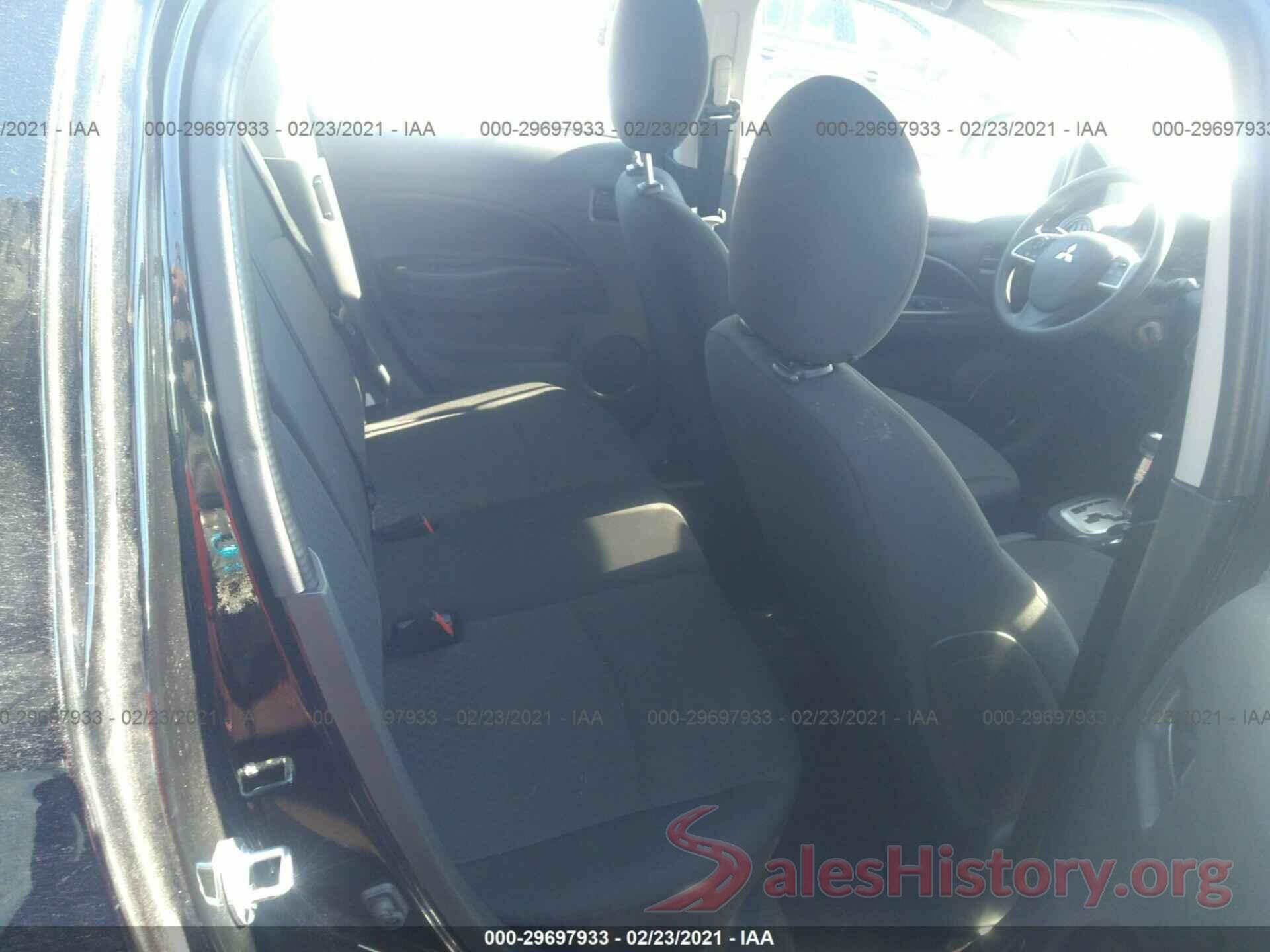 ML32A3HJ0KH015058 2019 MITSUBISHI MIRAGE