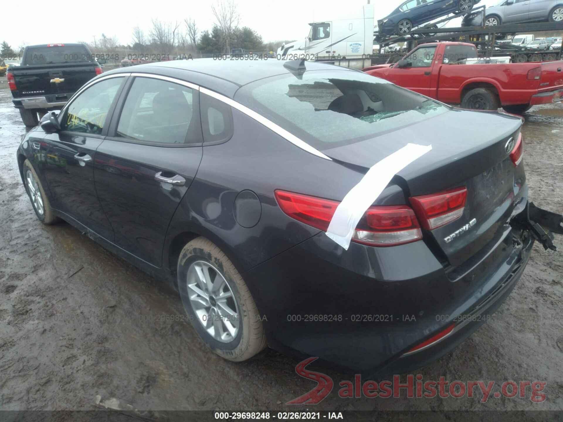 KNAGT4L39J5232620 2018 KIA OPTIMA