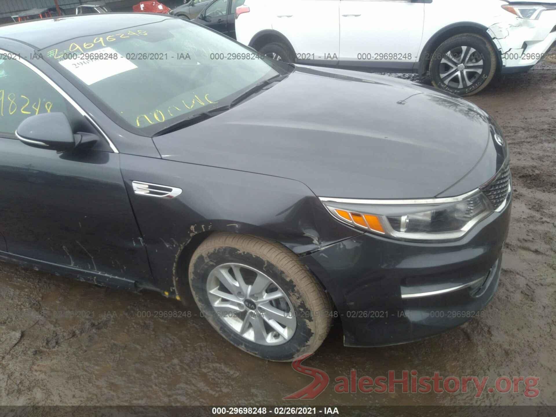 KNAGT4L39J5232620 2018 KIA OPTIMA