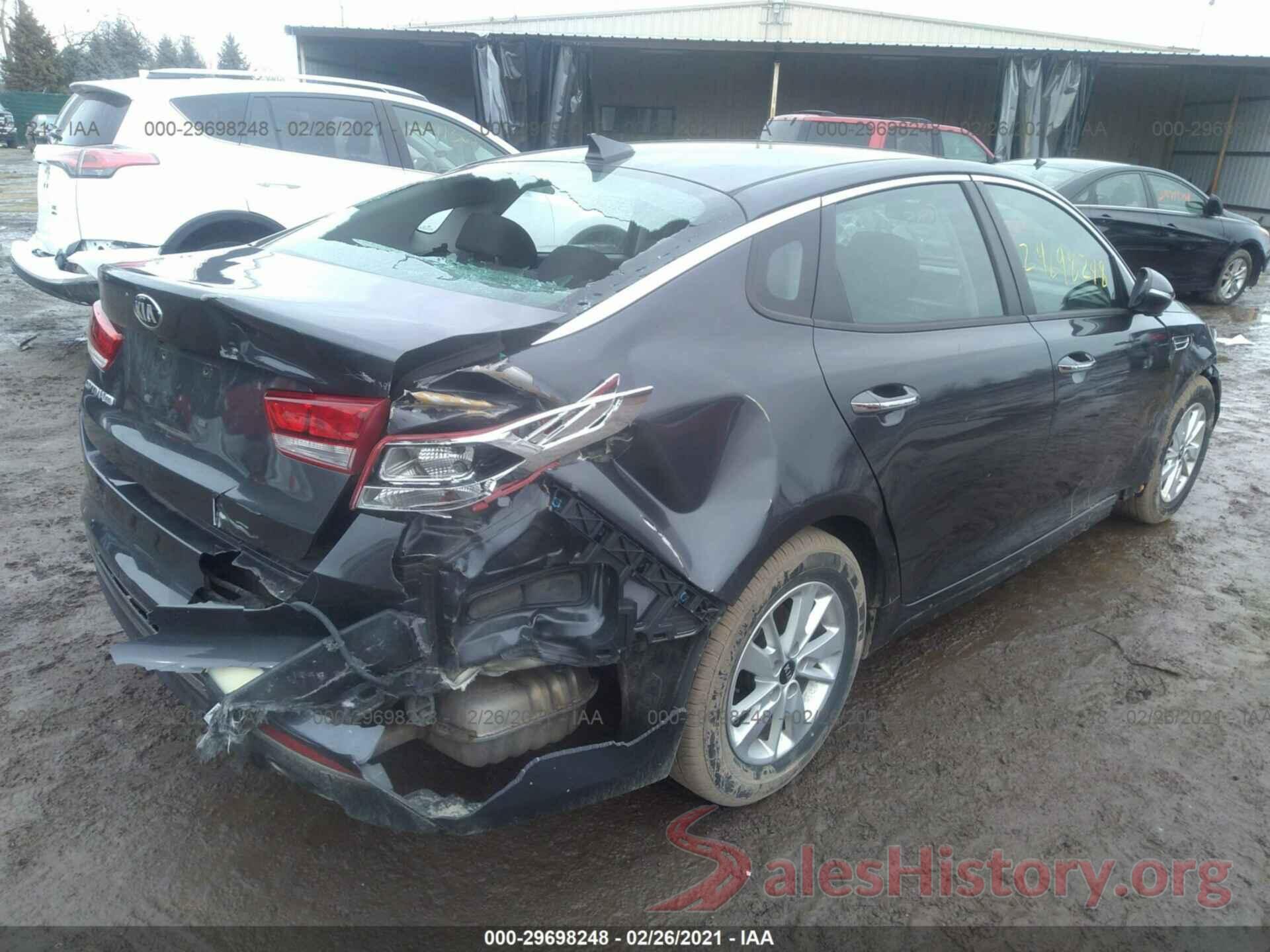 KNAGT4L39J5232620 2018 KIA OPTIMA