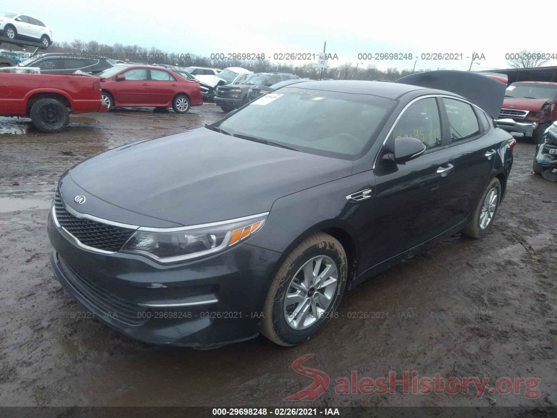 KNAGT4L39J5232620 2018 KIA OPTIMA