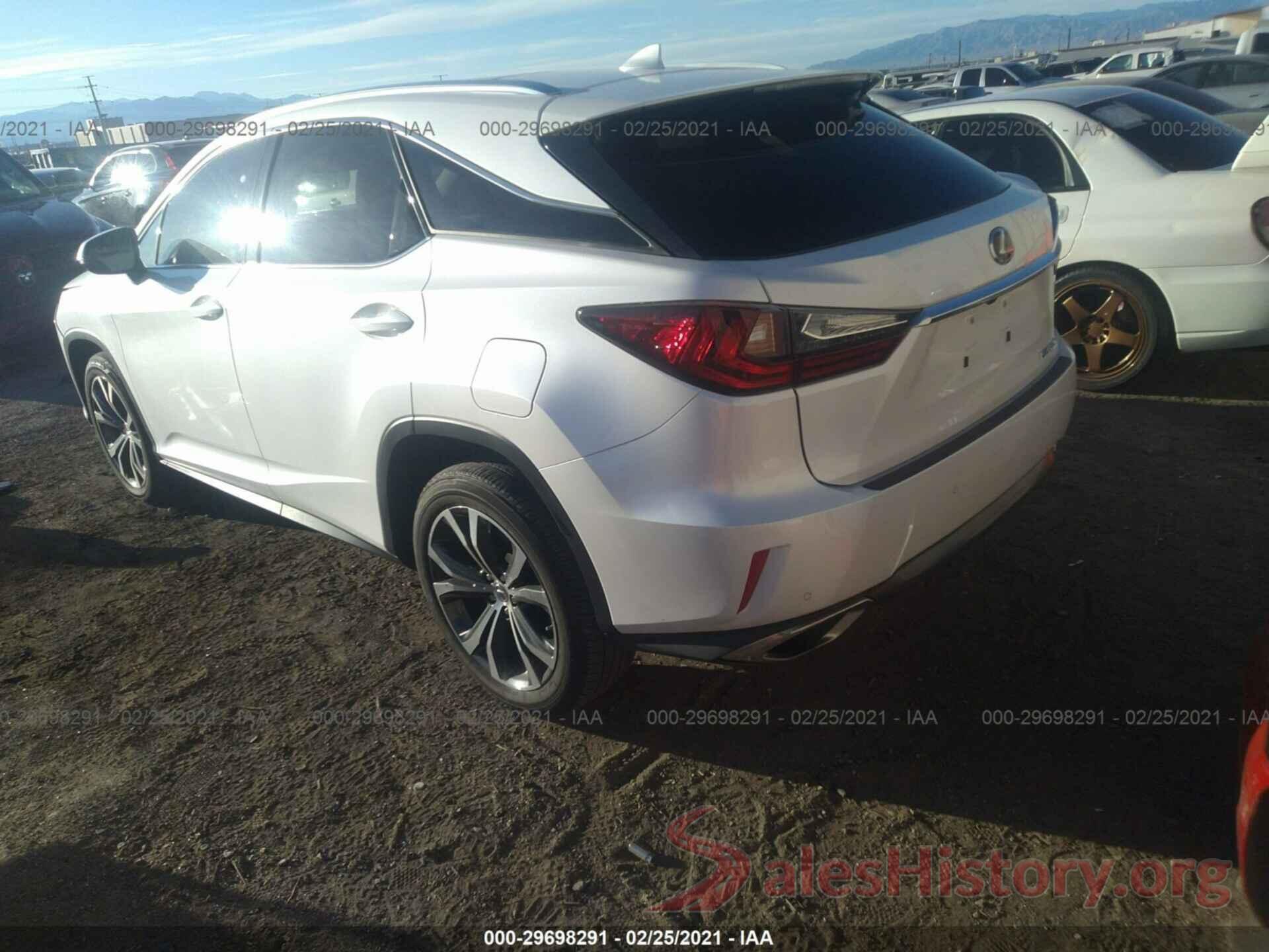 2T2BZMCA1HC114614 2017 LEXUS RX