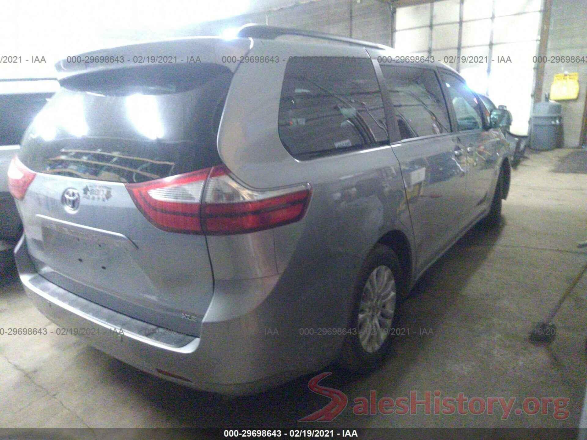 5TDYZ3DC6HS848195 2017 TOYOTA SIENNA