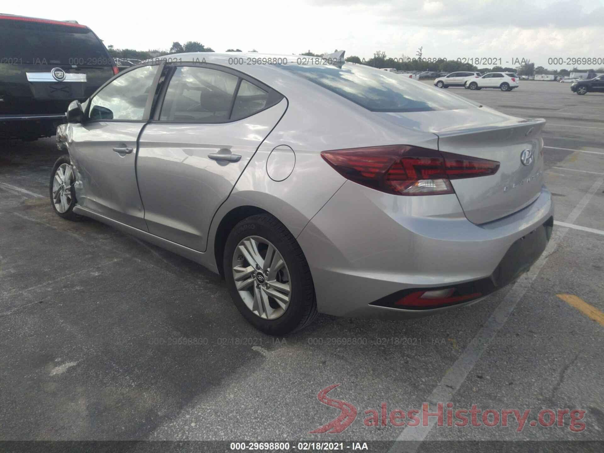 5NPD84LF5LH626183 2020 HYUNDAI ELANTRA