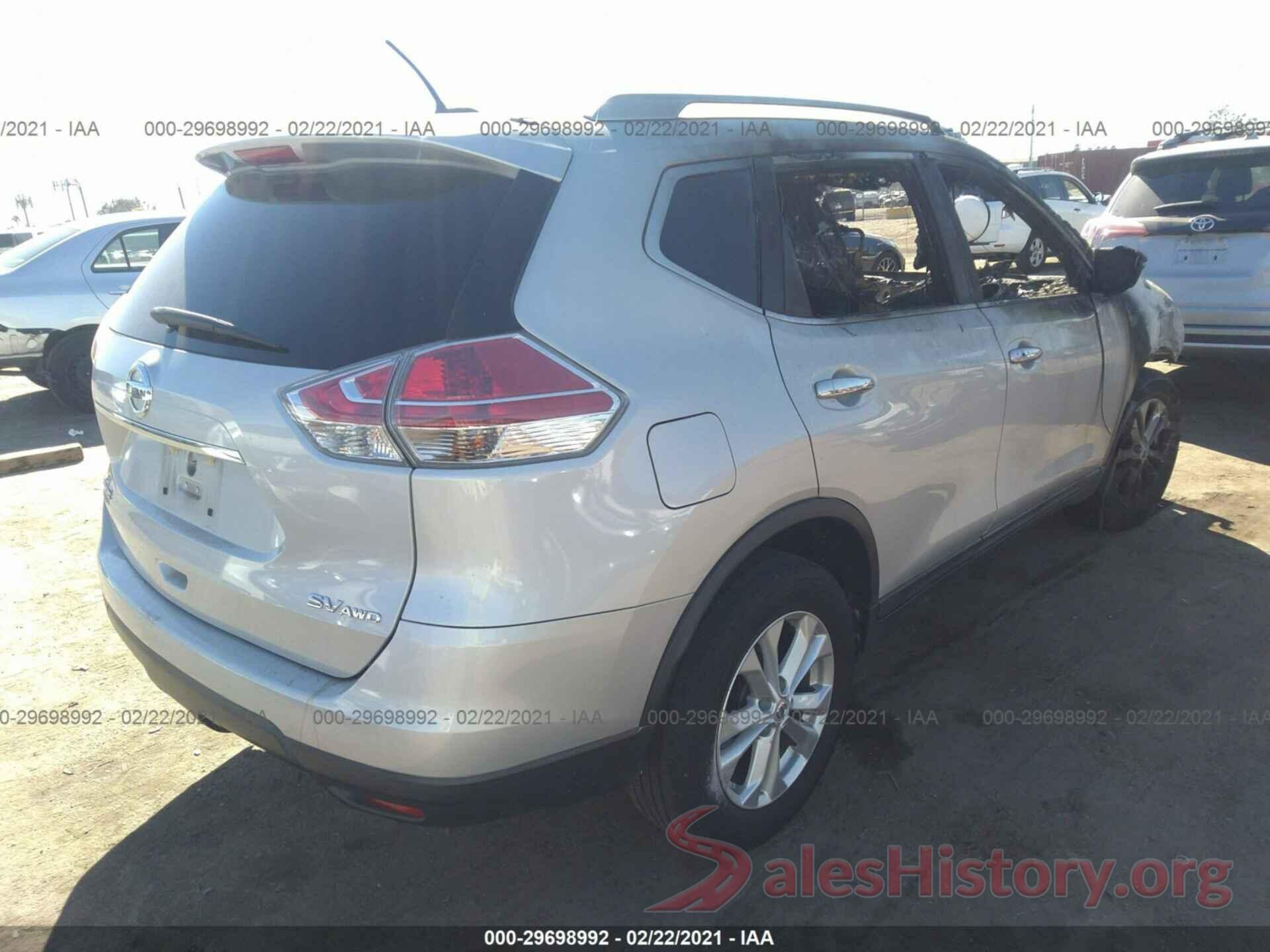 5N1AT2MV5GC893221 2016 NISSAN ROGUE