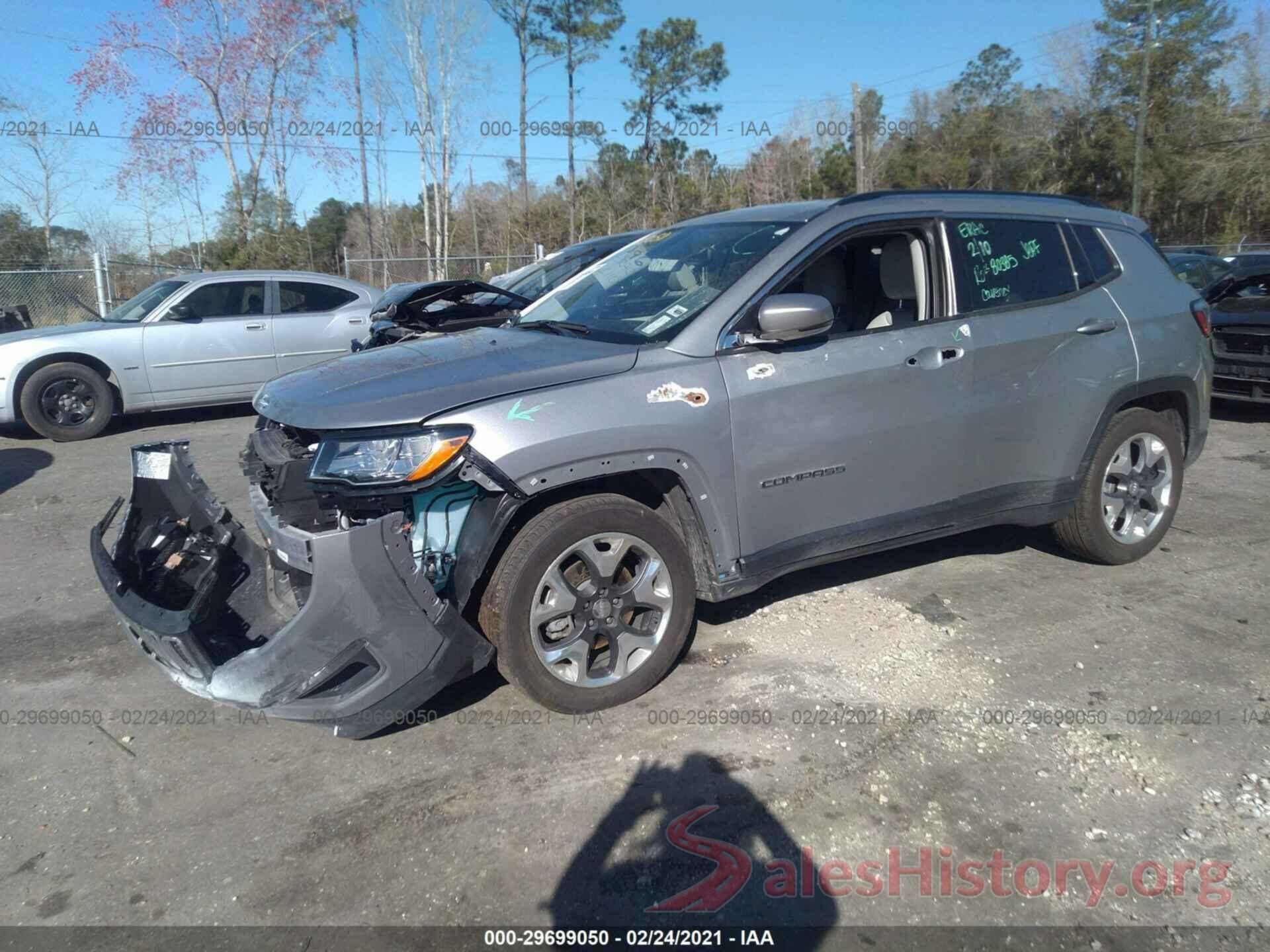 3C4NJCCBXLT179656 2020 JEEP COMPASS