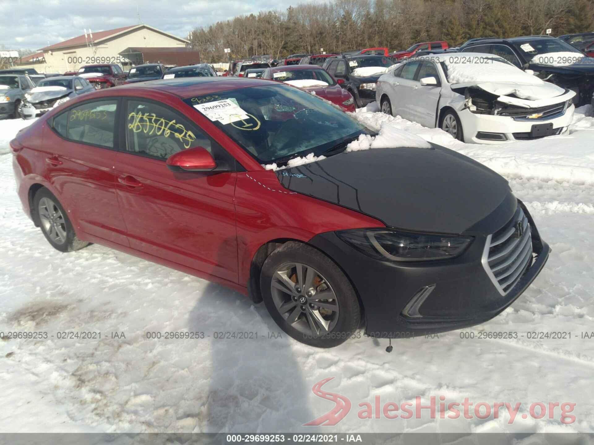 5NPD84LF8JH357058 2018 HYUNDAI ELANTRA