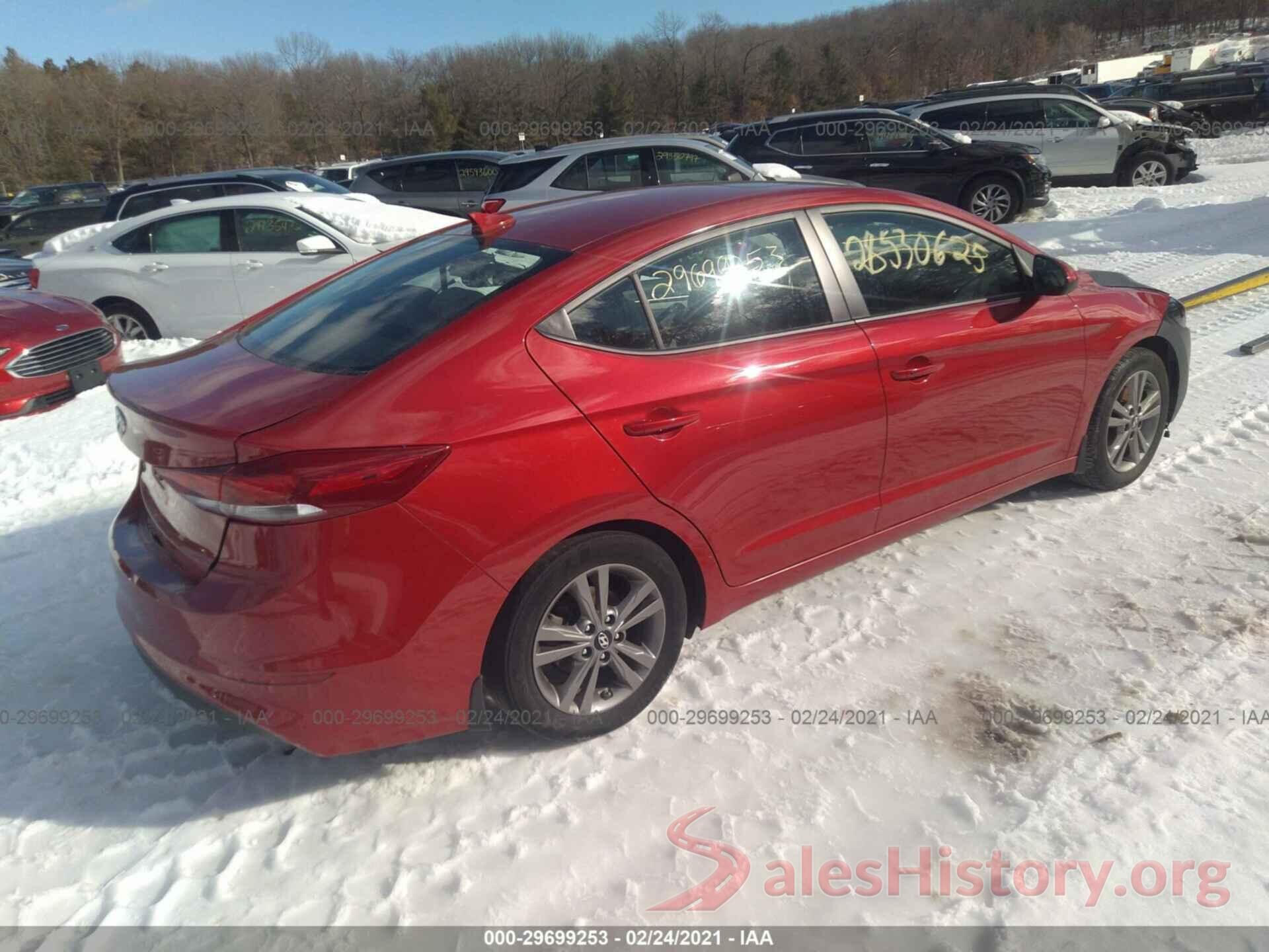 5NPD84LF8JH357058 2018 HYUNDAI ELANTRA