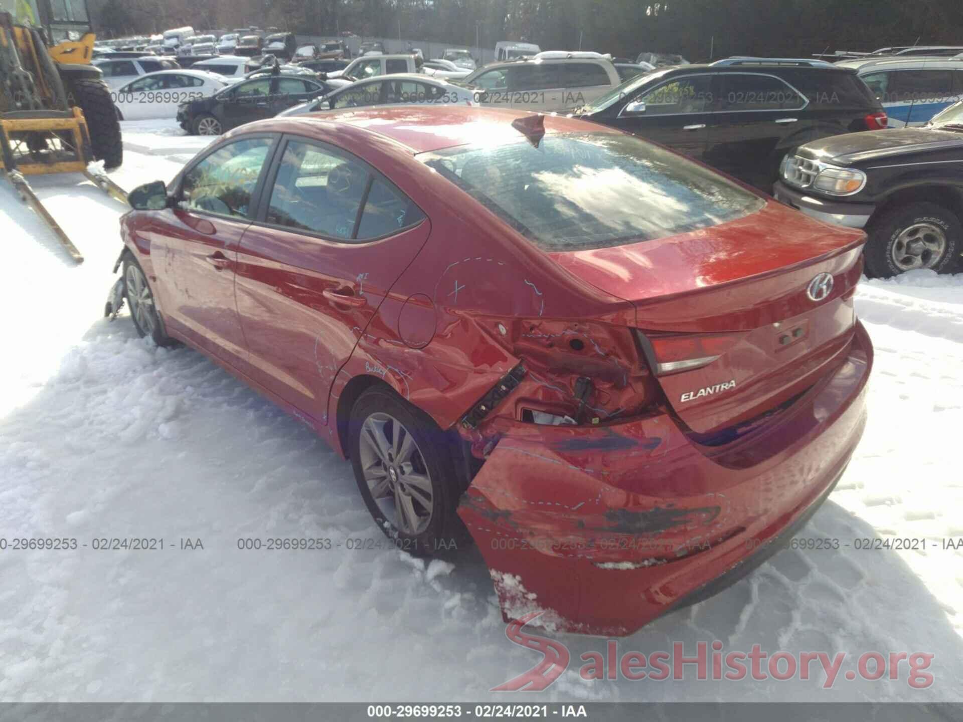 5NPD84LF8JH357058 2018 HYUNDAI ELANTRA