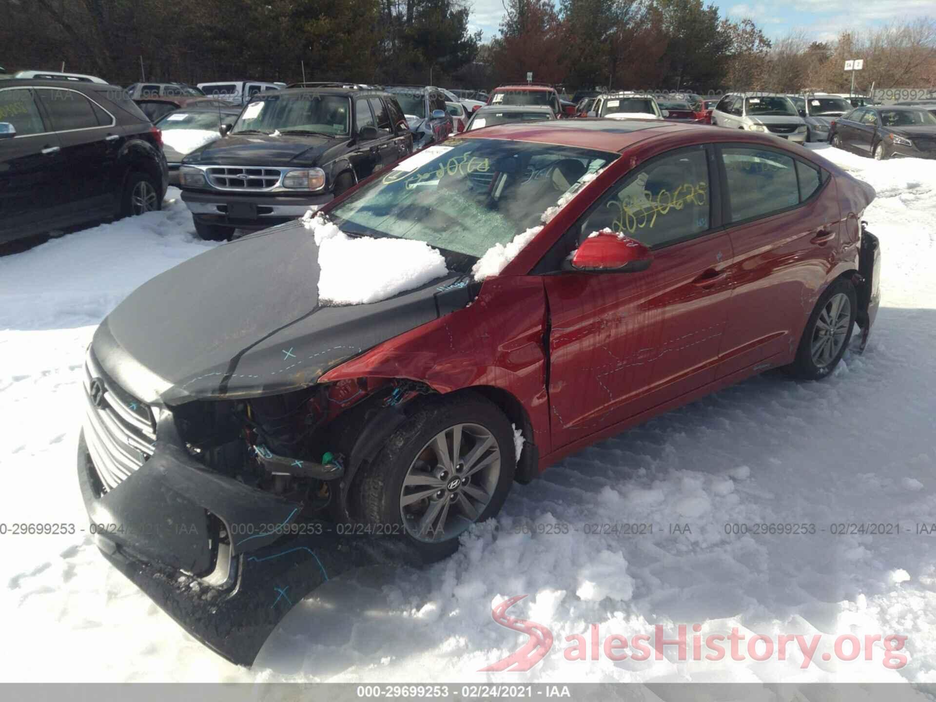 5NPD84LF8JH357058 2018 HYUNDAI ELANTRA