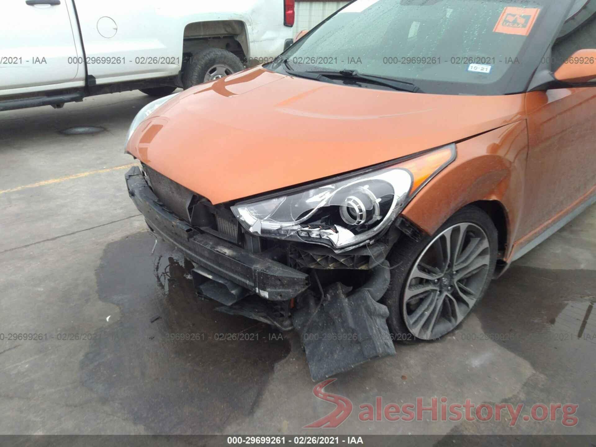 KMHTC6AE4GU275550 2016 HYUNDAI VELOSTER