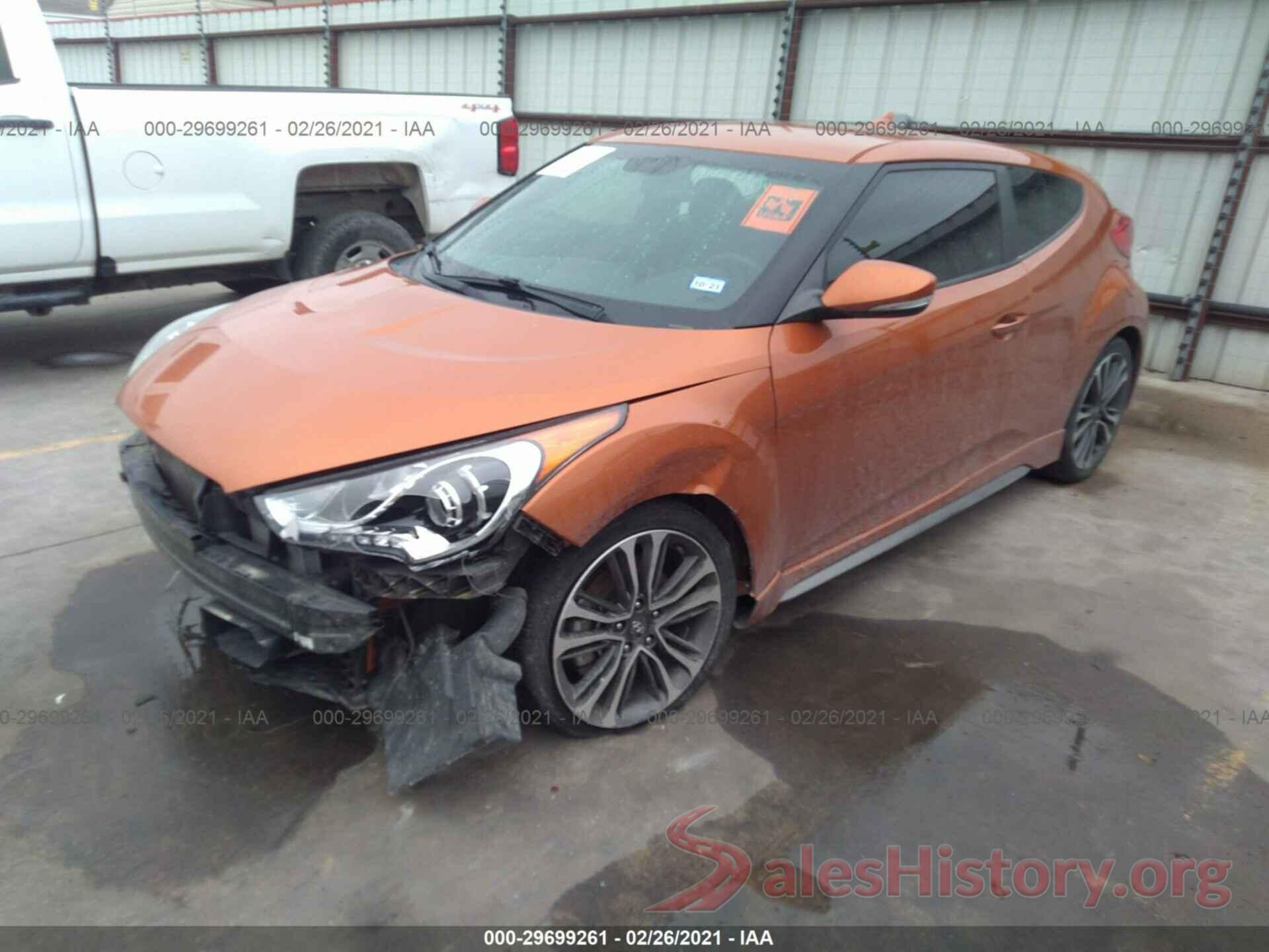 KMHTC6AE4GU275550 2016 HYUNDAI VELOSTER