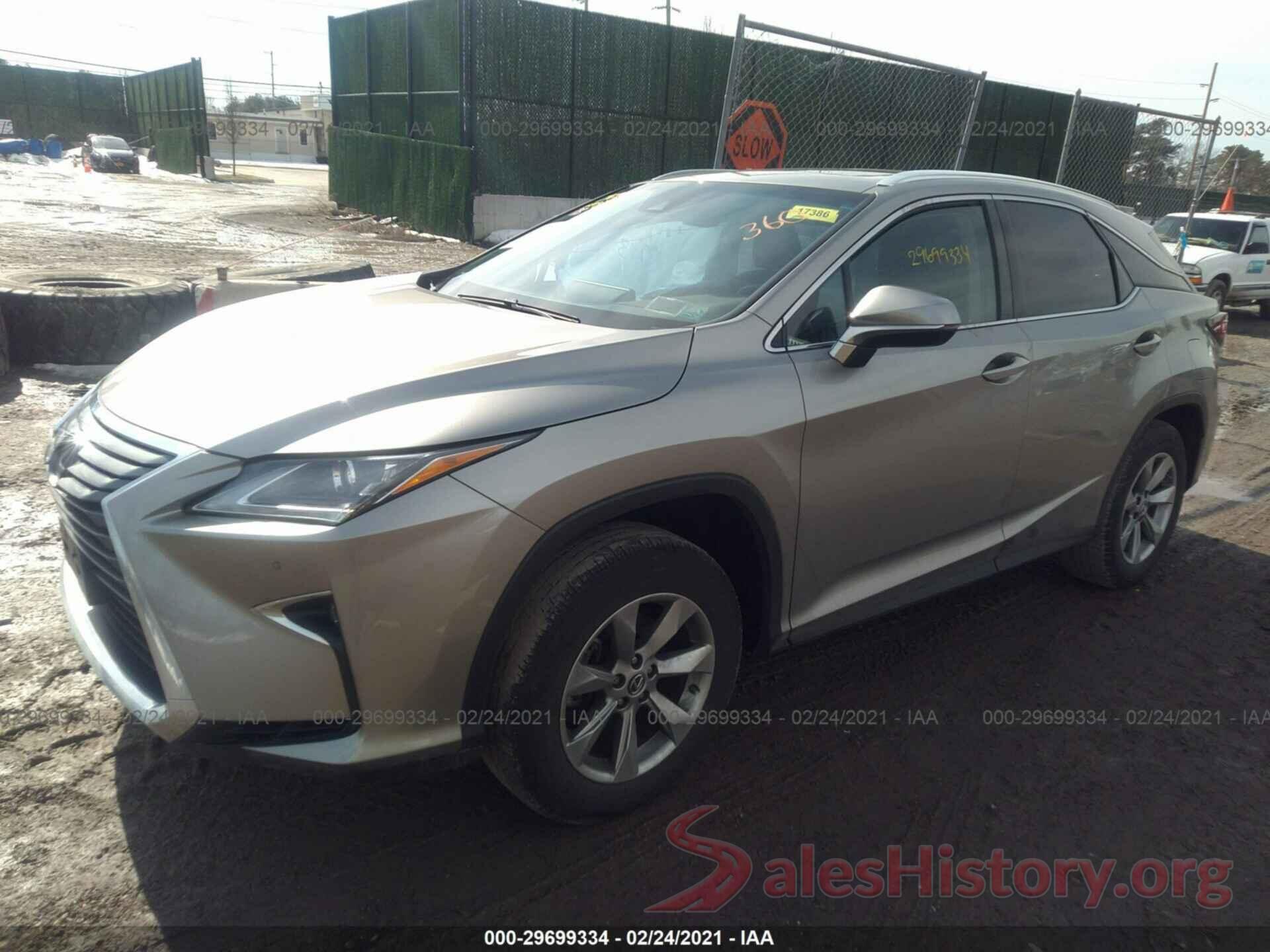 2T2BZMCA2KC203440 2019 LEXUS RX