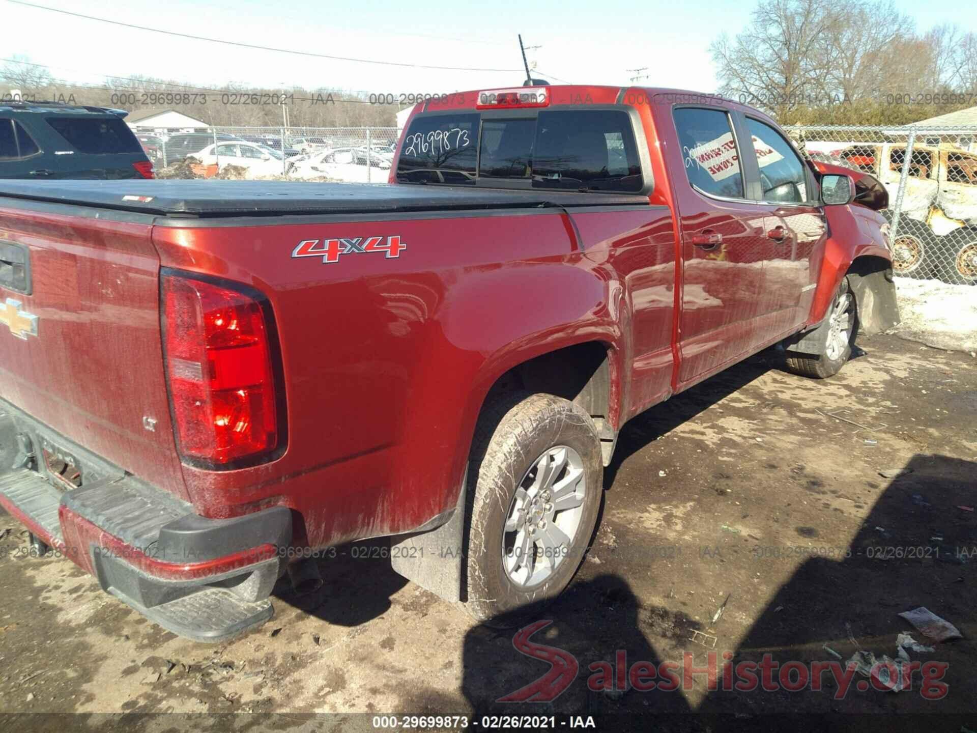 1GCGTCE32G1215698 2016 CHEVROLET COLORADO