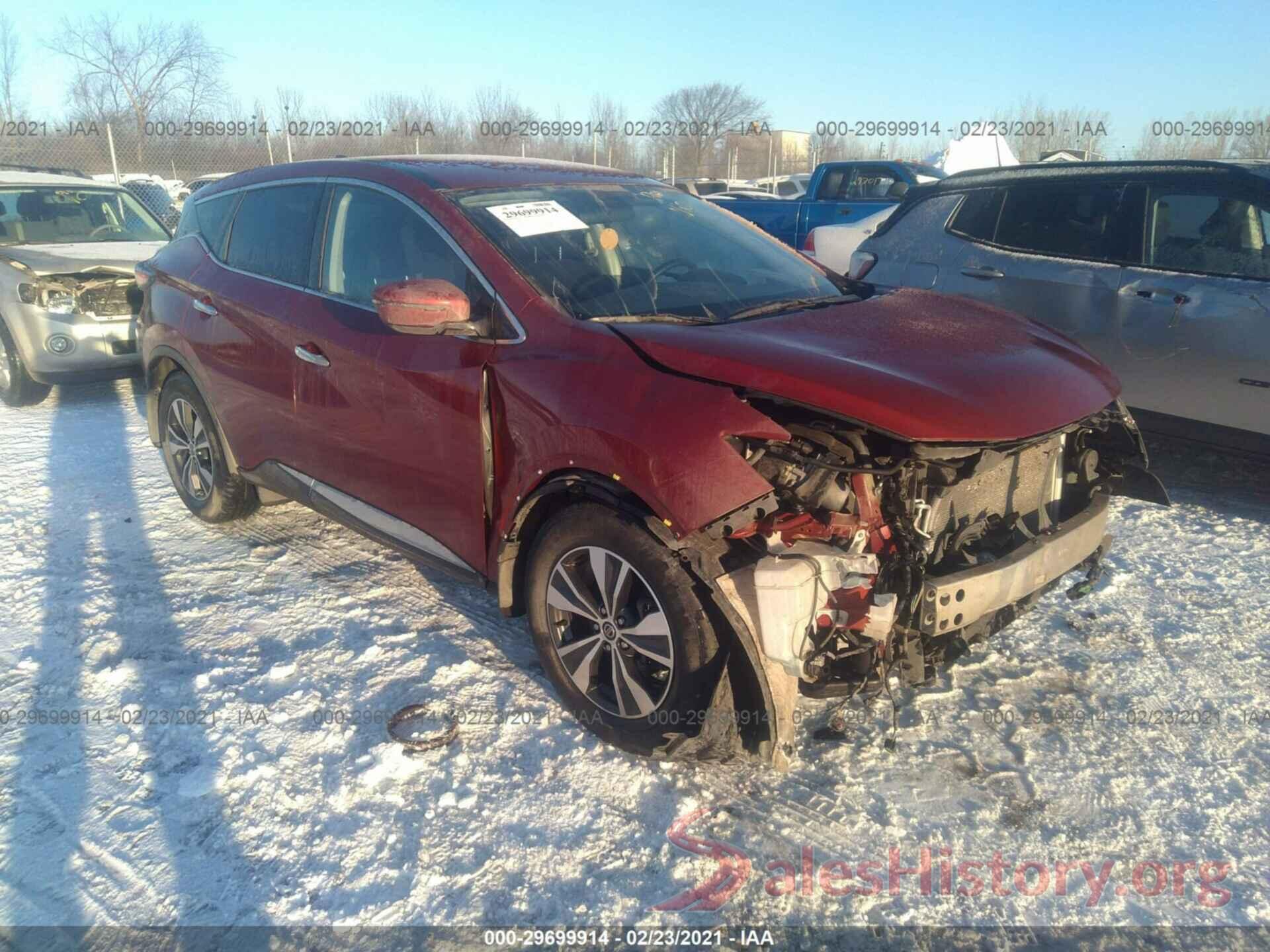 5N1AZ2MS2KN161582 2019 NISSAN MURANO