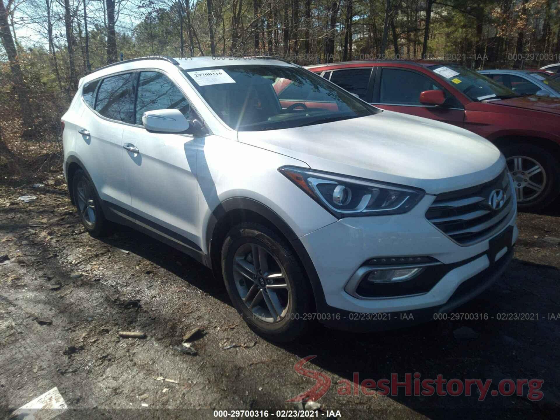 5NMZU3LB4JH107273 2018 HYUNDAI SANTA FE SPORT