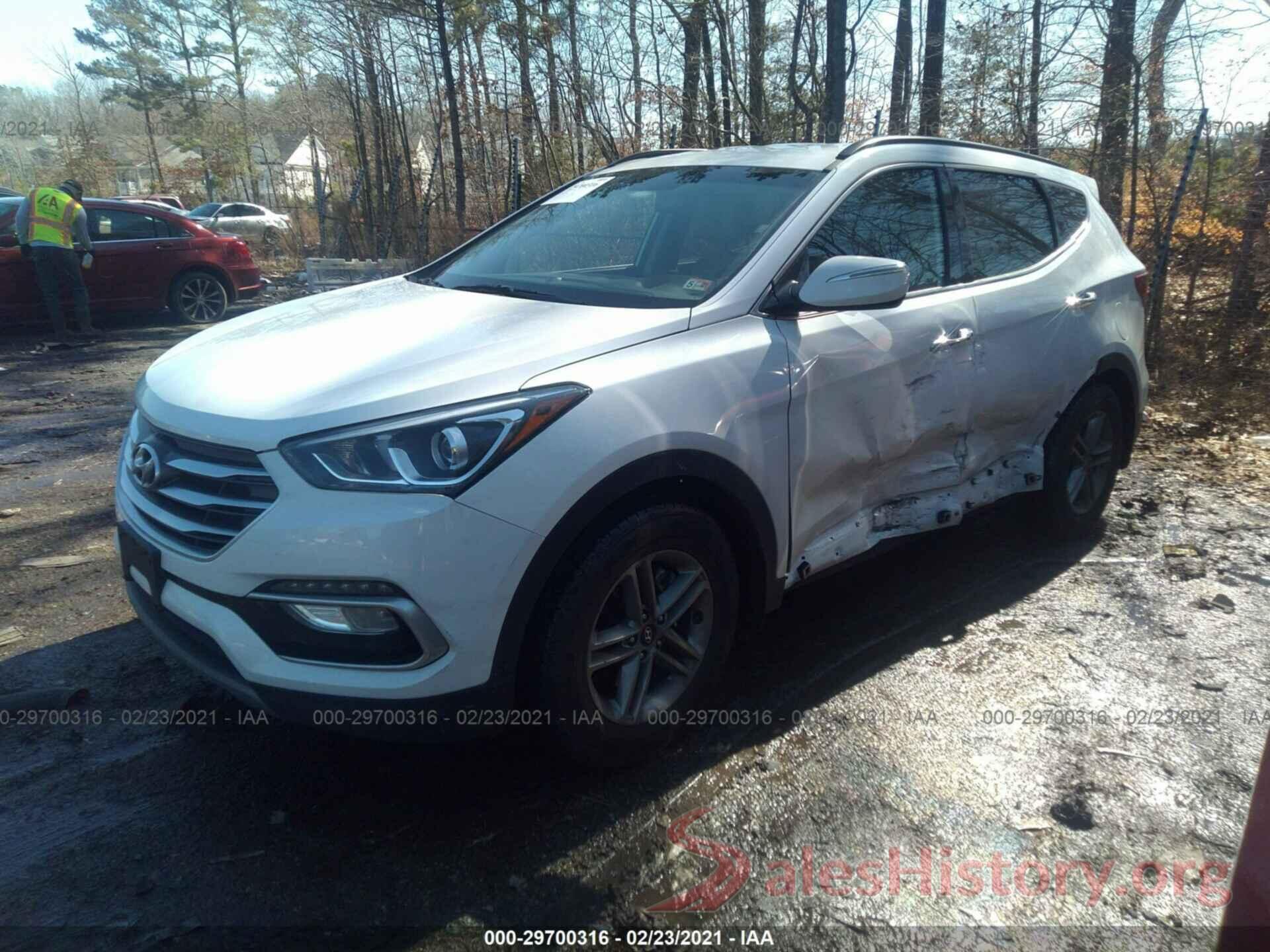 5NMZU3LB4JH107273 2018 HYUNDAI SANTA FE SPORT