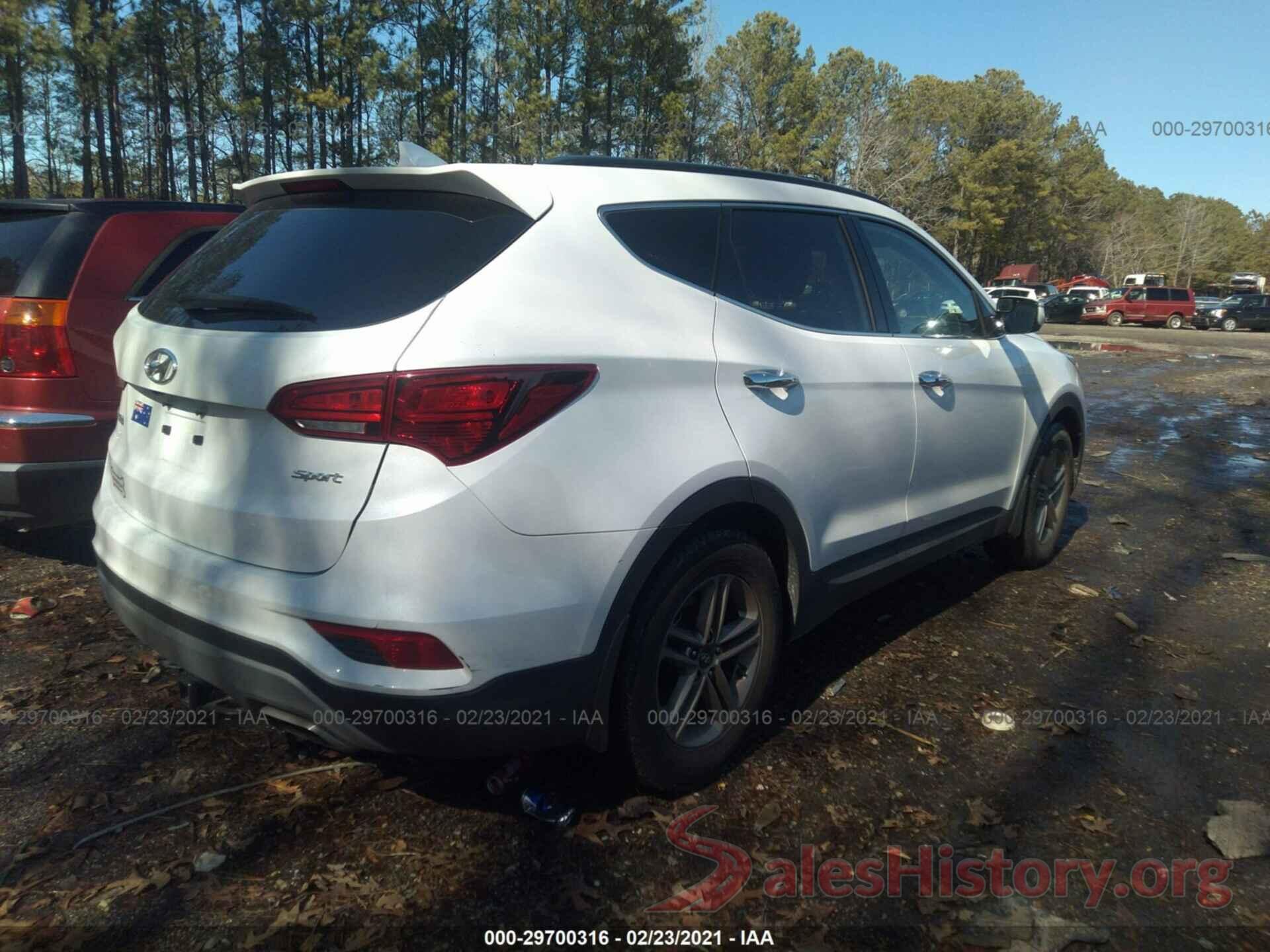 5NMZU3LB4JH107273 2018 HYUNDAI SANTA FE SPORT