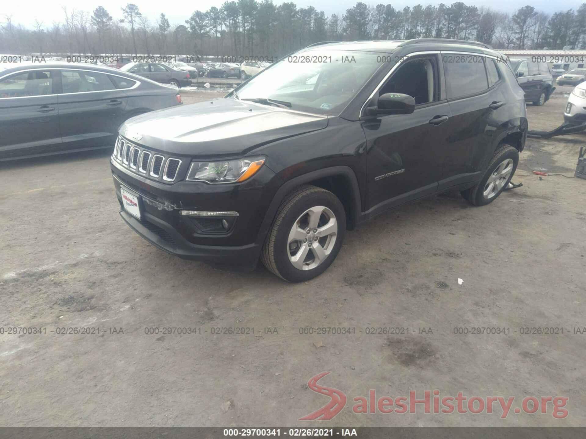 3C4NJCBB3KT736729 2019 JEEP COMPASS